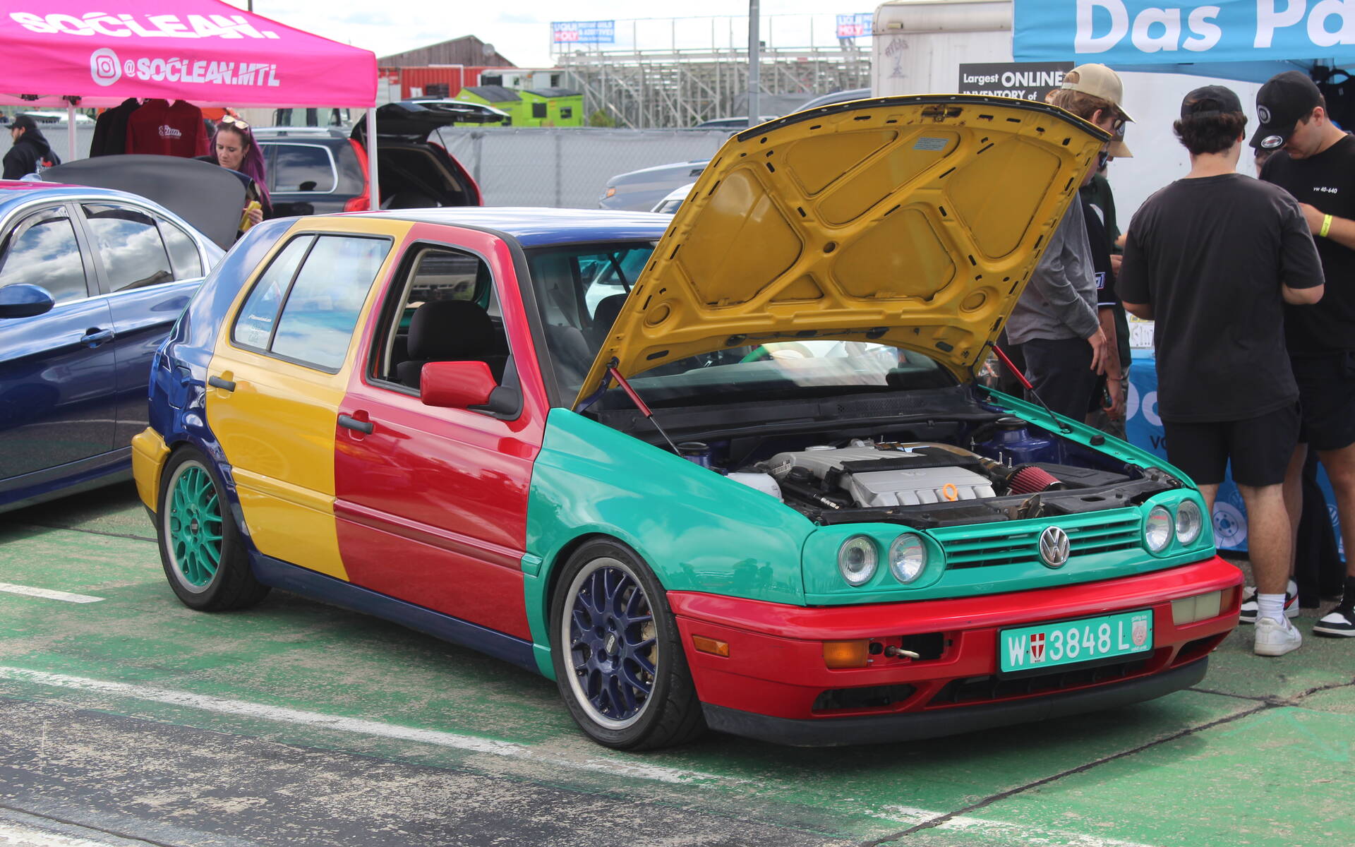 <p>MK3 Volkswagen Golf Harlequin</p>