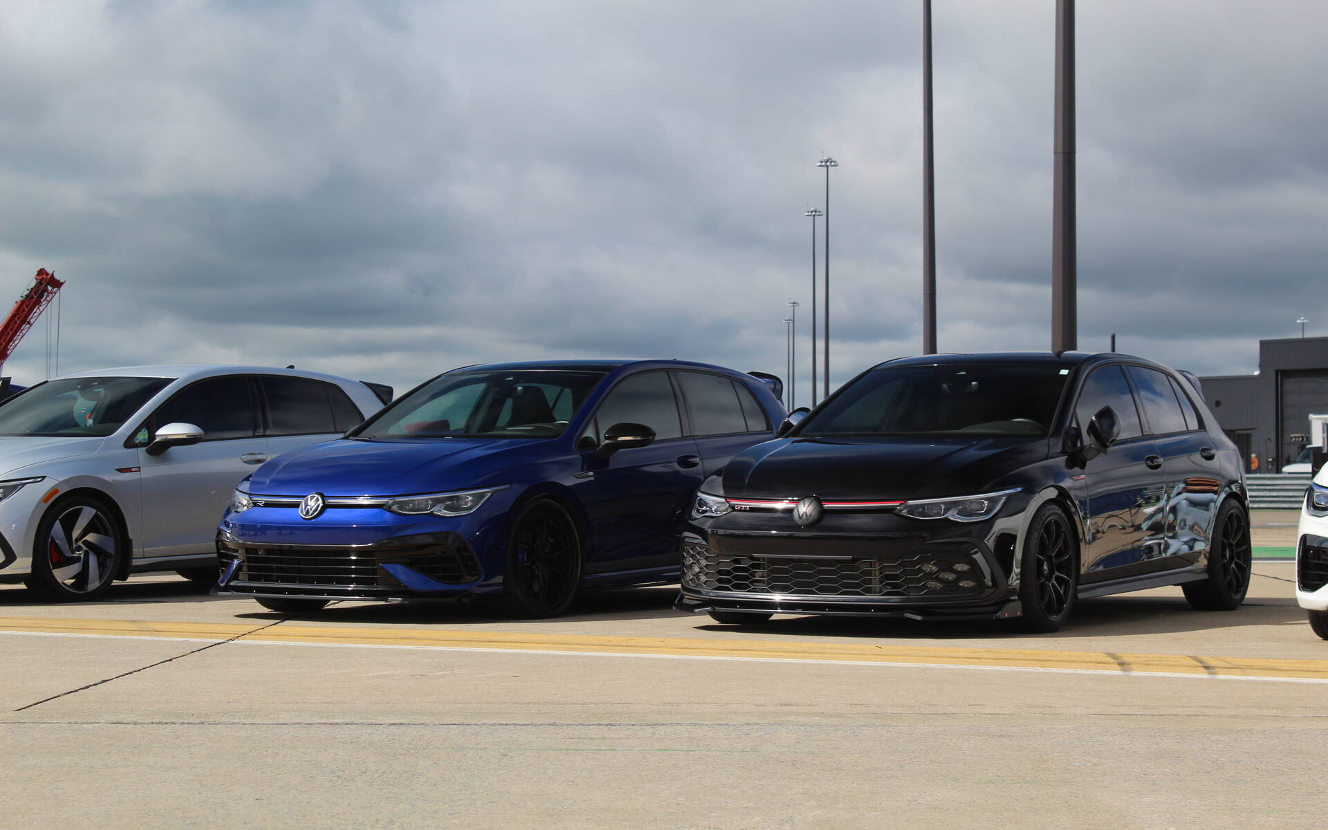 <p>Volkswagen Golf R MK8 et Golf GTI MK8</p>