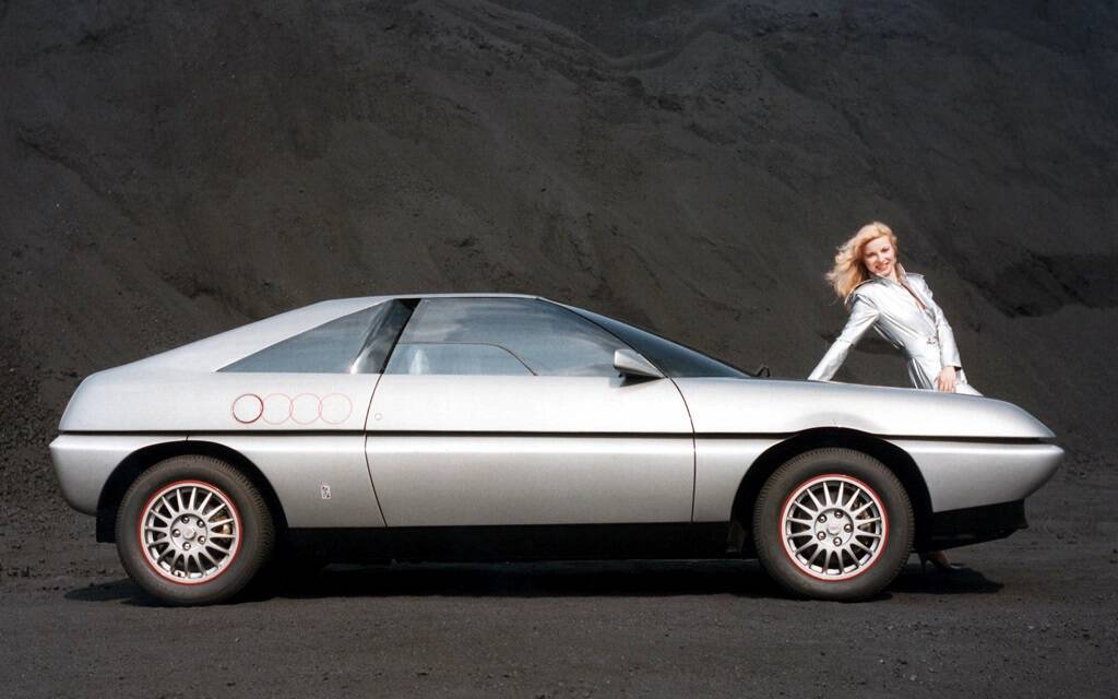 <p>Audi Quartz 1980 (dessiné par Pininfarina)</p>