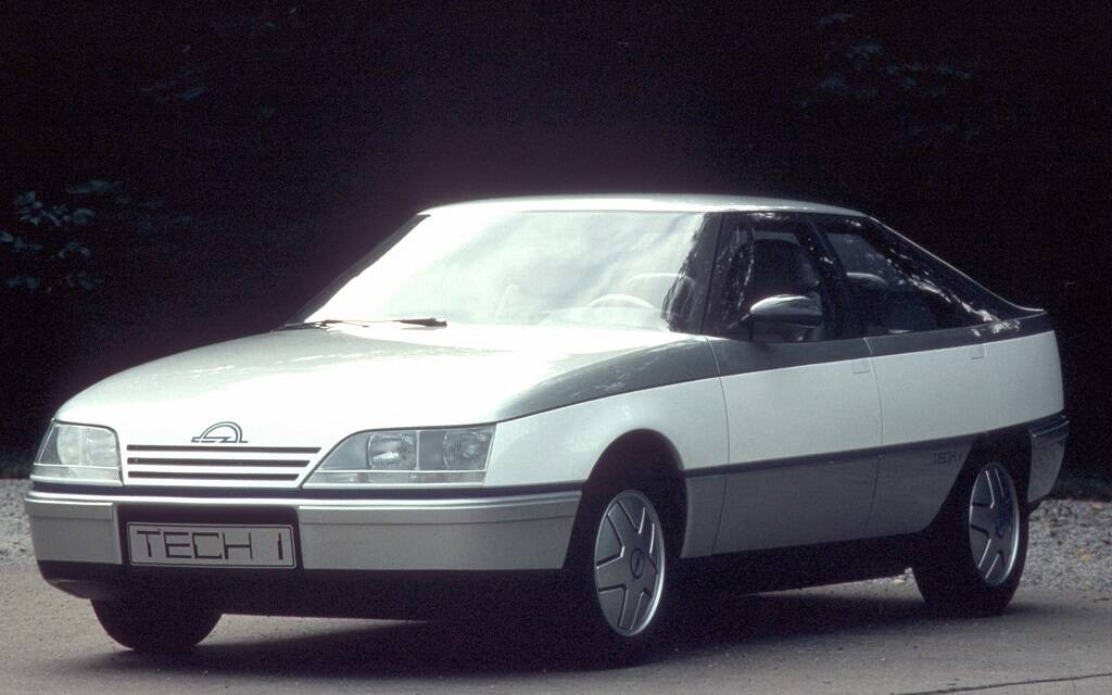 <p>Opel Tech-1&nbsp;1981 (précurseur de l'Opel Omega de 1987)</p>