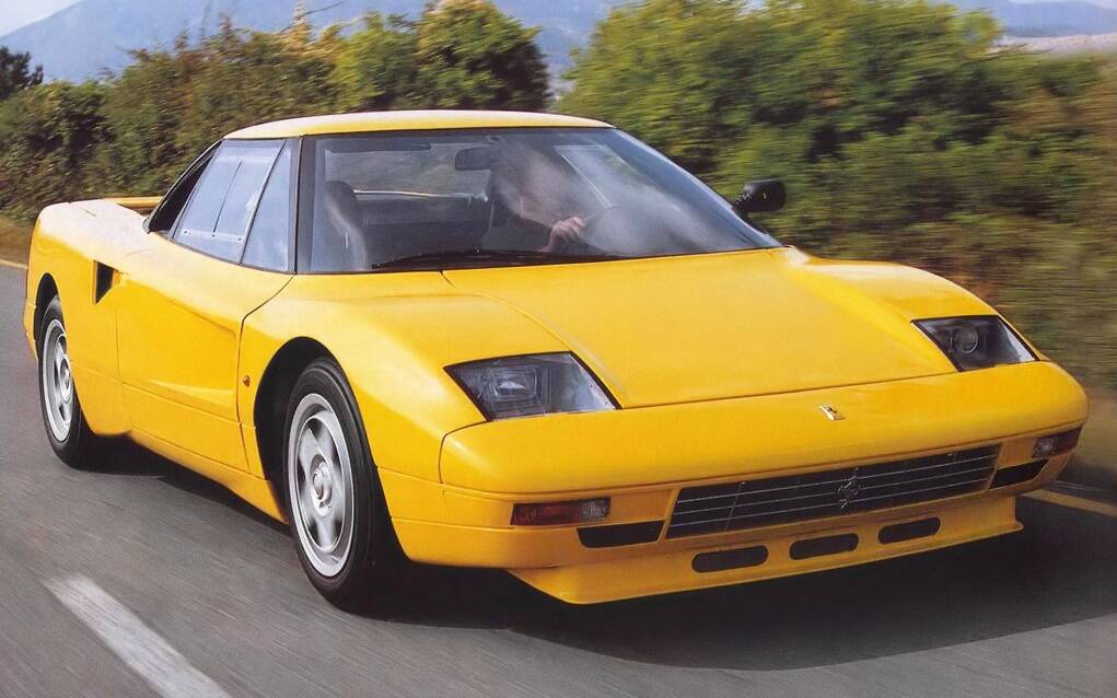 <p>Ferrari 408 Integrale 1987 (dessiné par Pinifarina)</p>