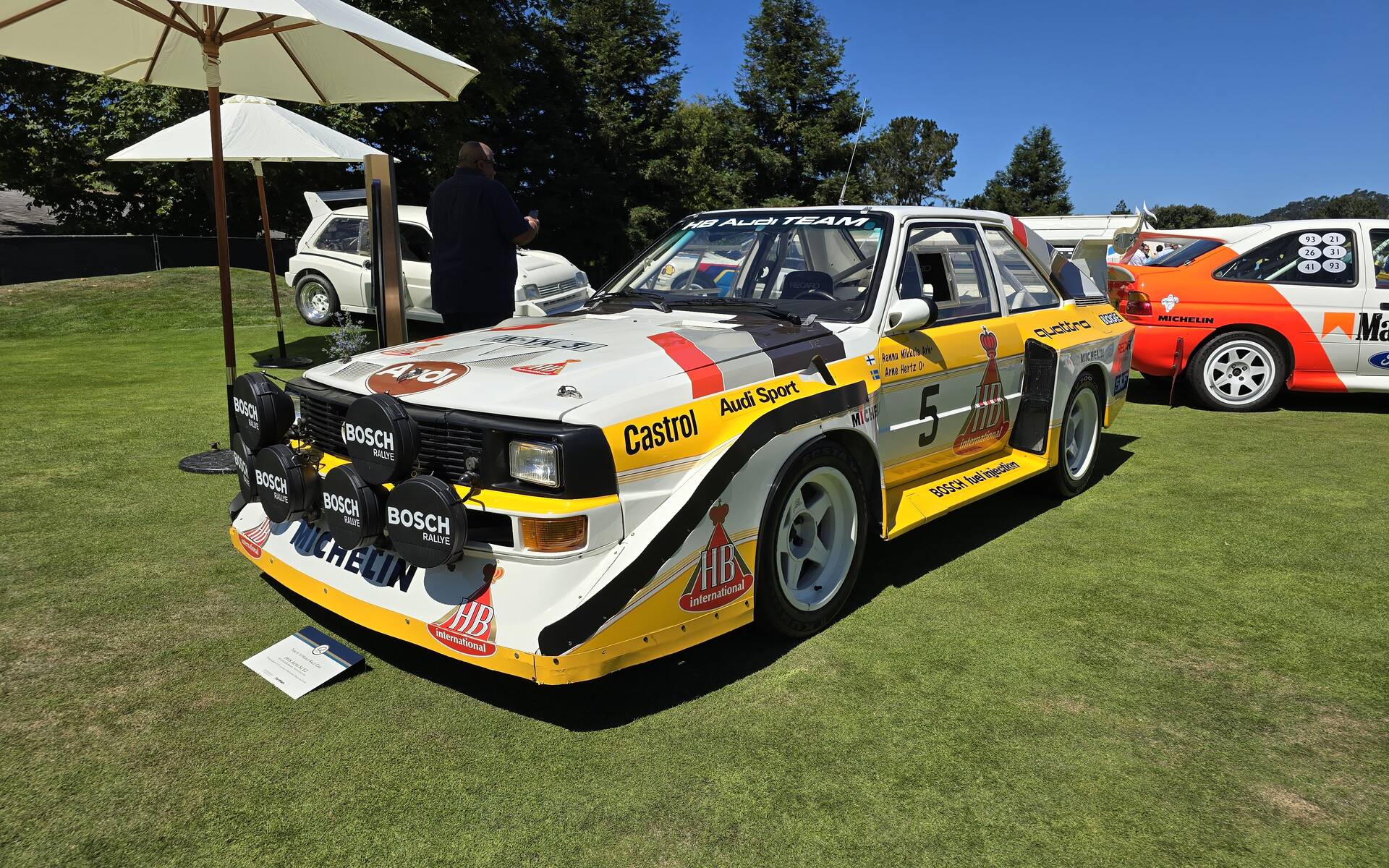 <p>La superbe Audi Sport Quattro S1 E2 1985.</p>