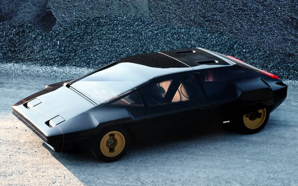 <p>Lancia Stratos Sibilo 1978 (dessiné par Bertone)</p>