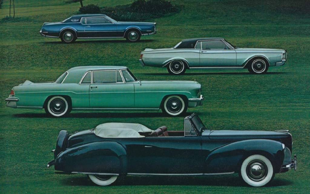 <p>Lincoln Continental : de la Mark I à la Mark IV</p>