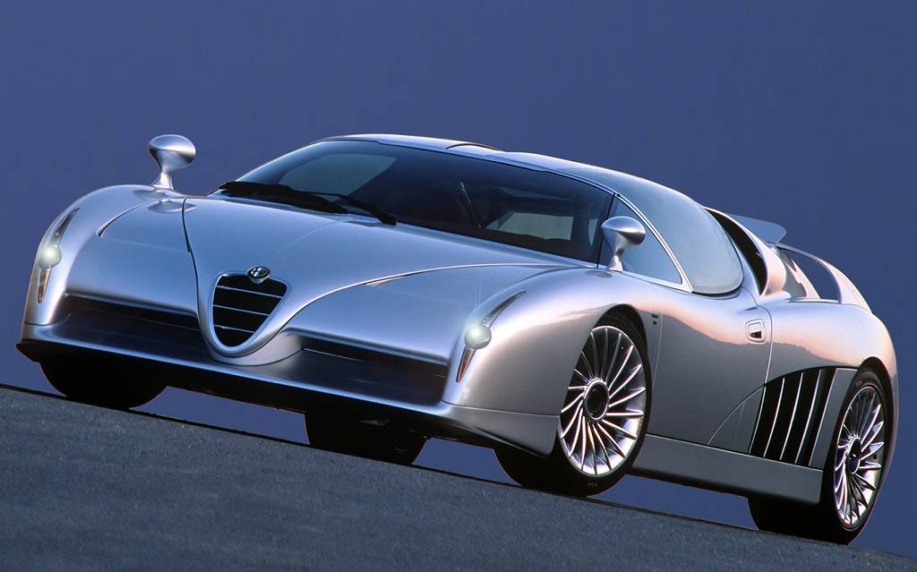 <p>Alfa Romeo Scighera 1997 (dessiné par Ital Design)</p>