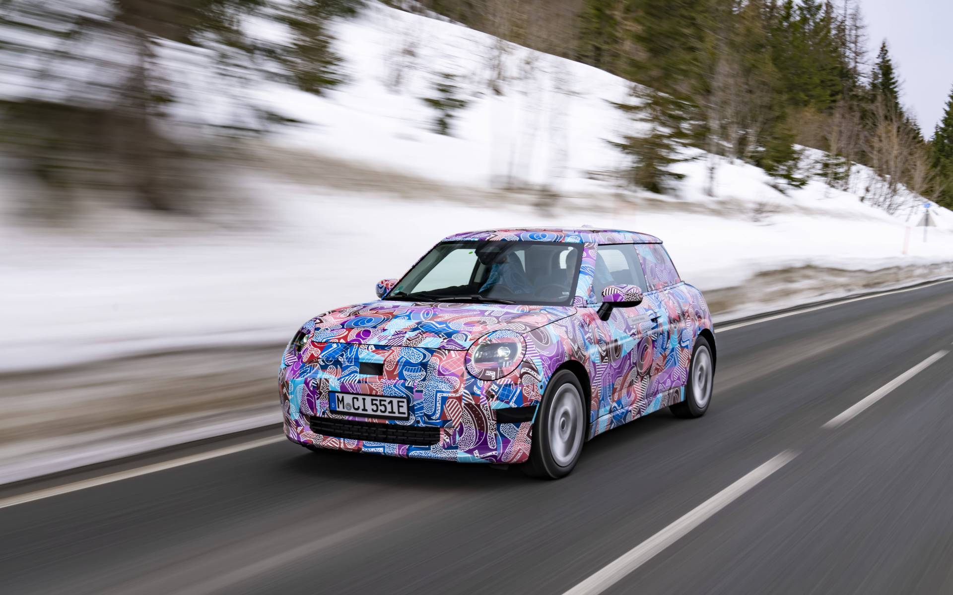 <p>MINI Cooper électrique</p>