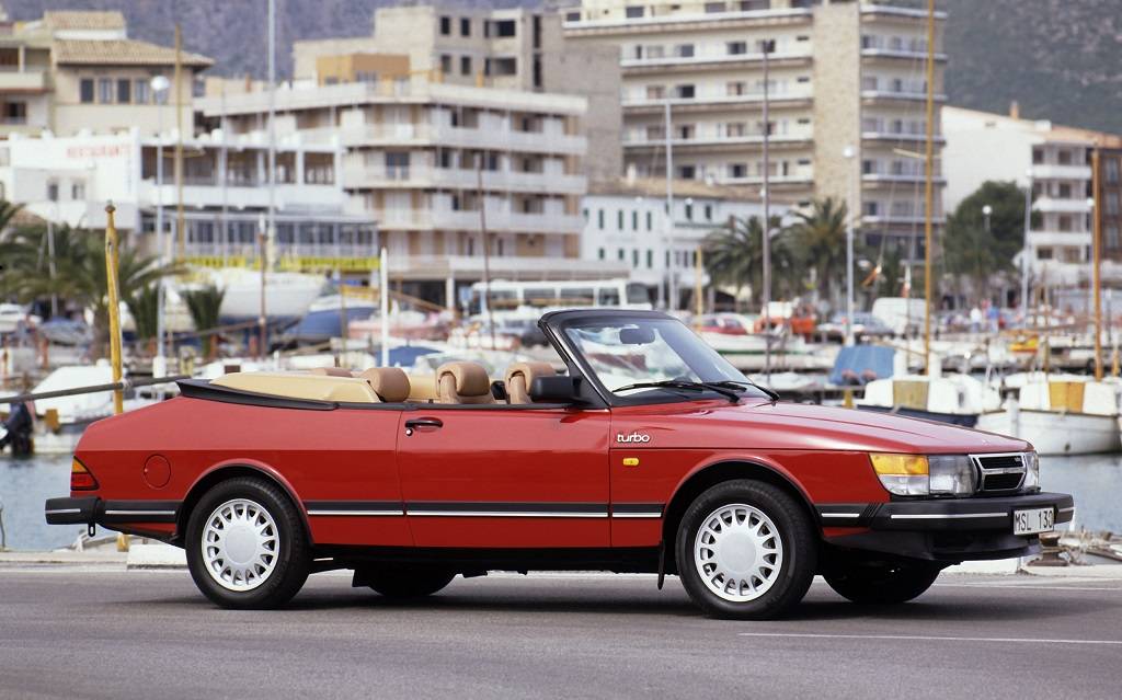 <p>Saab 900 Turbo cabriolet 1986</p>