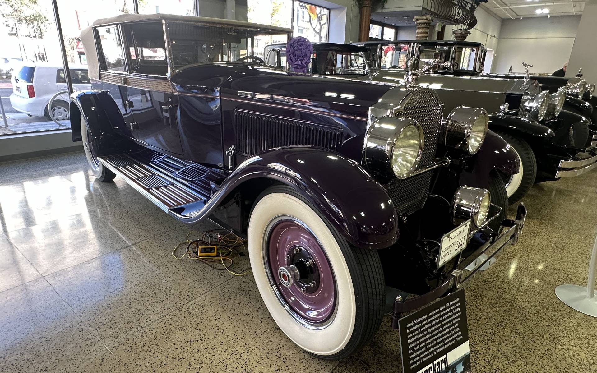 <p>Packard 8 Model 343 Convertible Sedan 1927.</p>