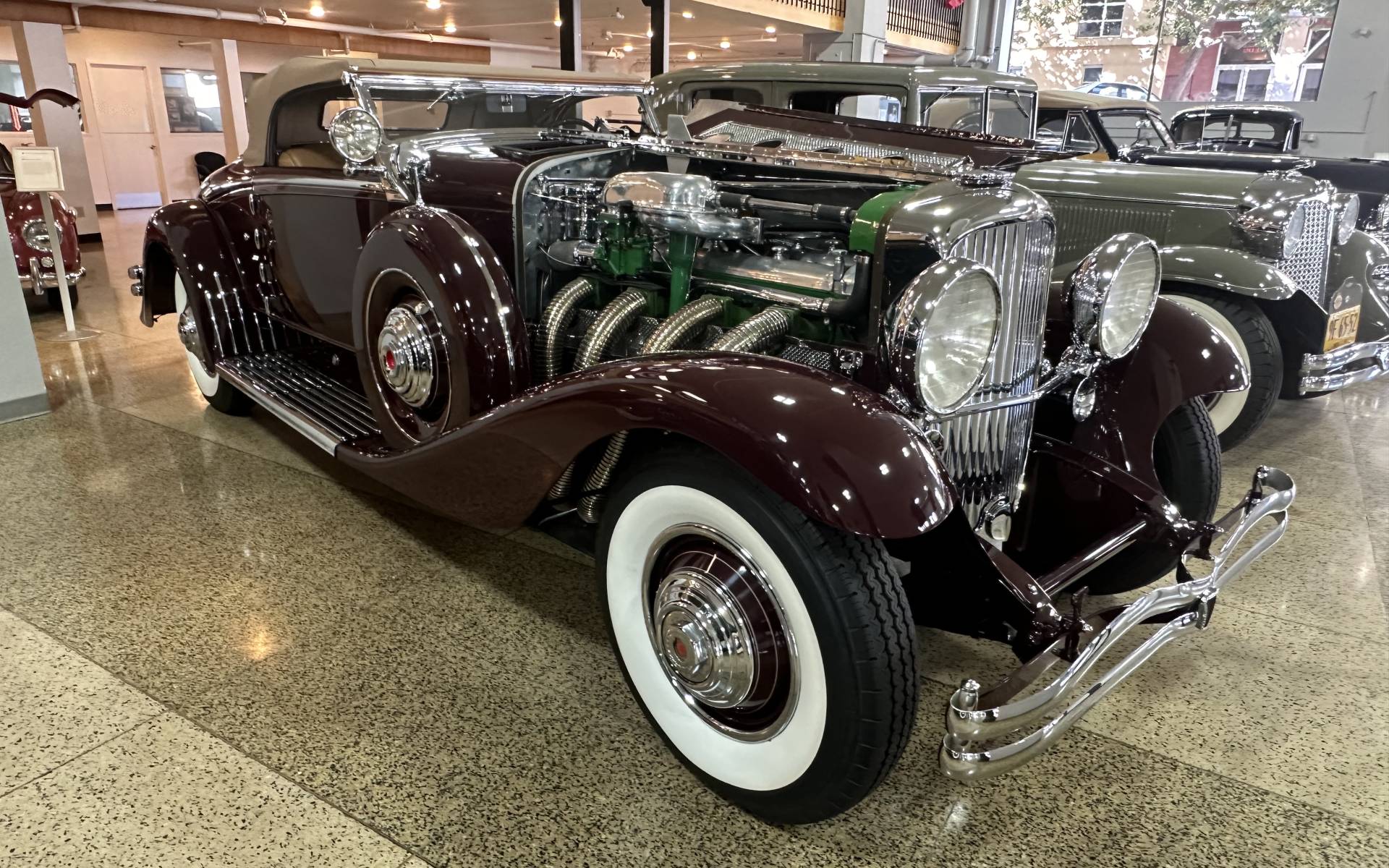 <p>Dusenberg SJ Convertible Coupe Coachwork by Walker LaGrande 1935.</p>