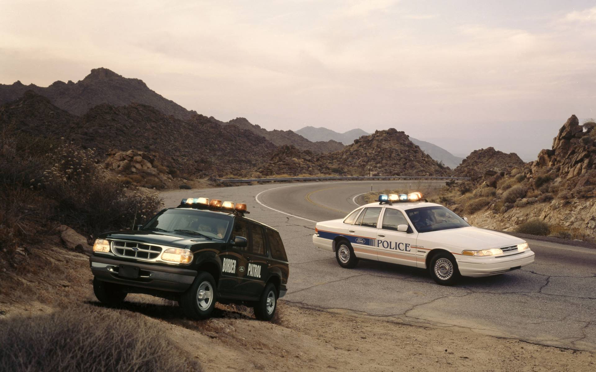 <p>1997 Ford Police Vehicles</p>