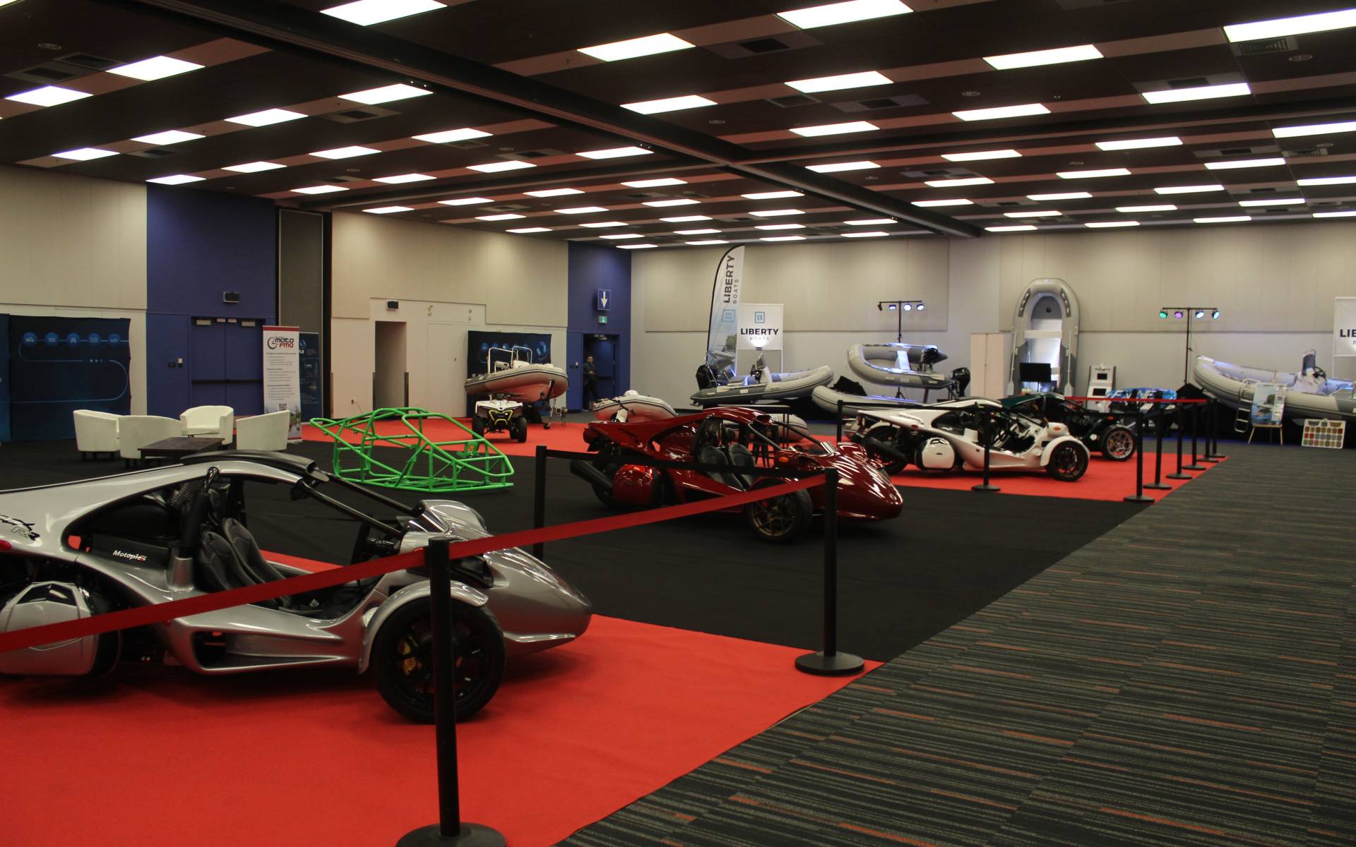 <p>Kiosque des véhicules récréatifs</p>