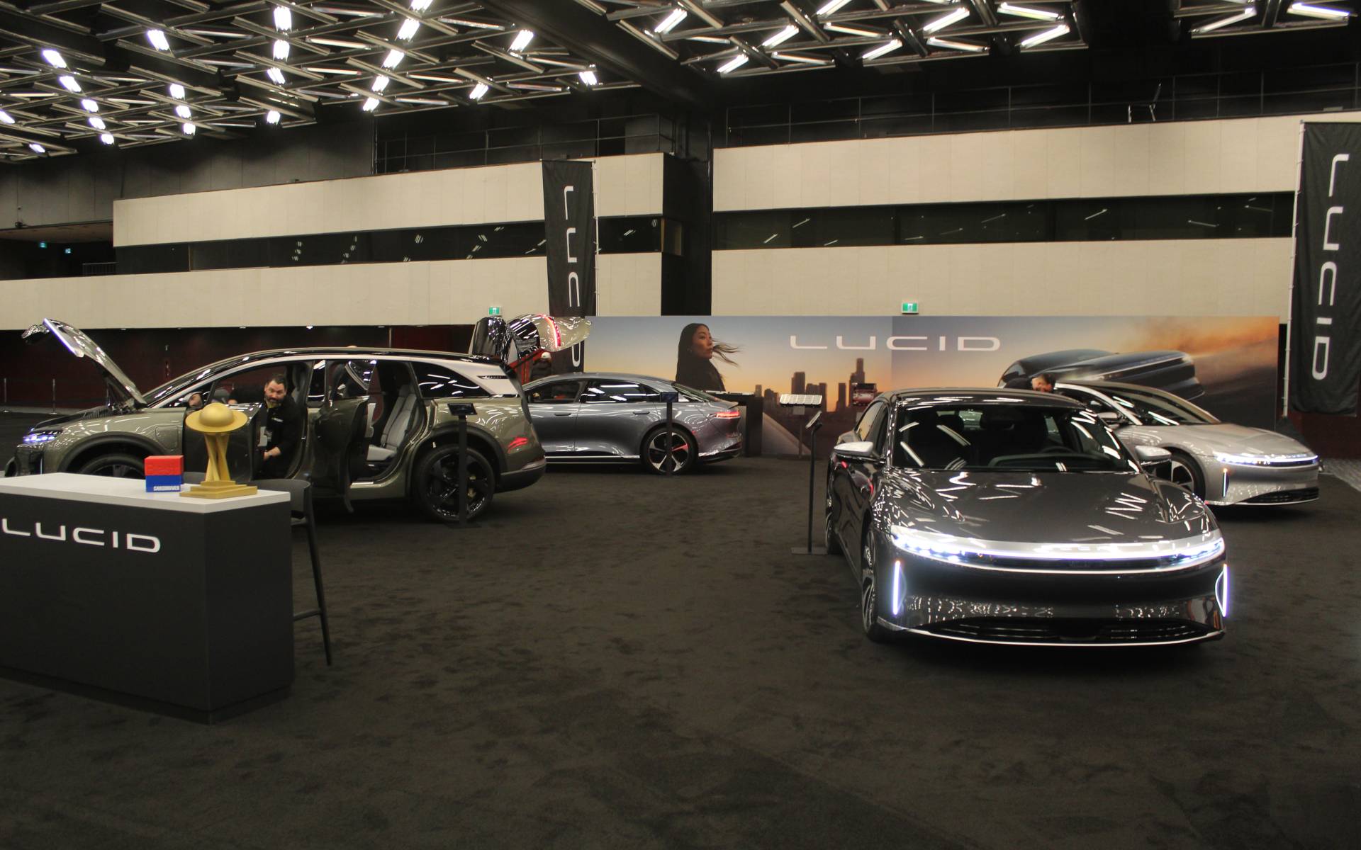 <p>Lucid booth</p>