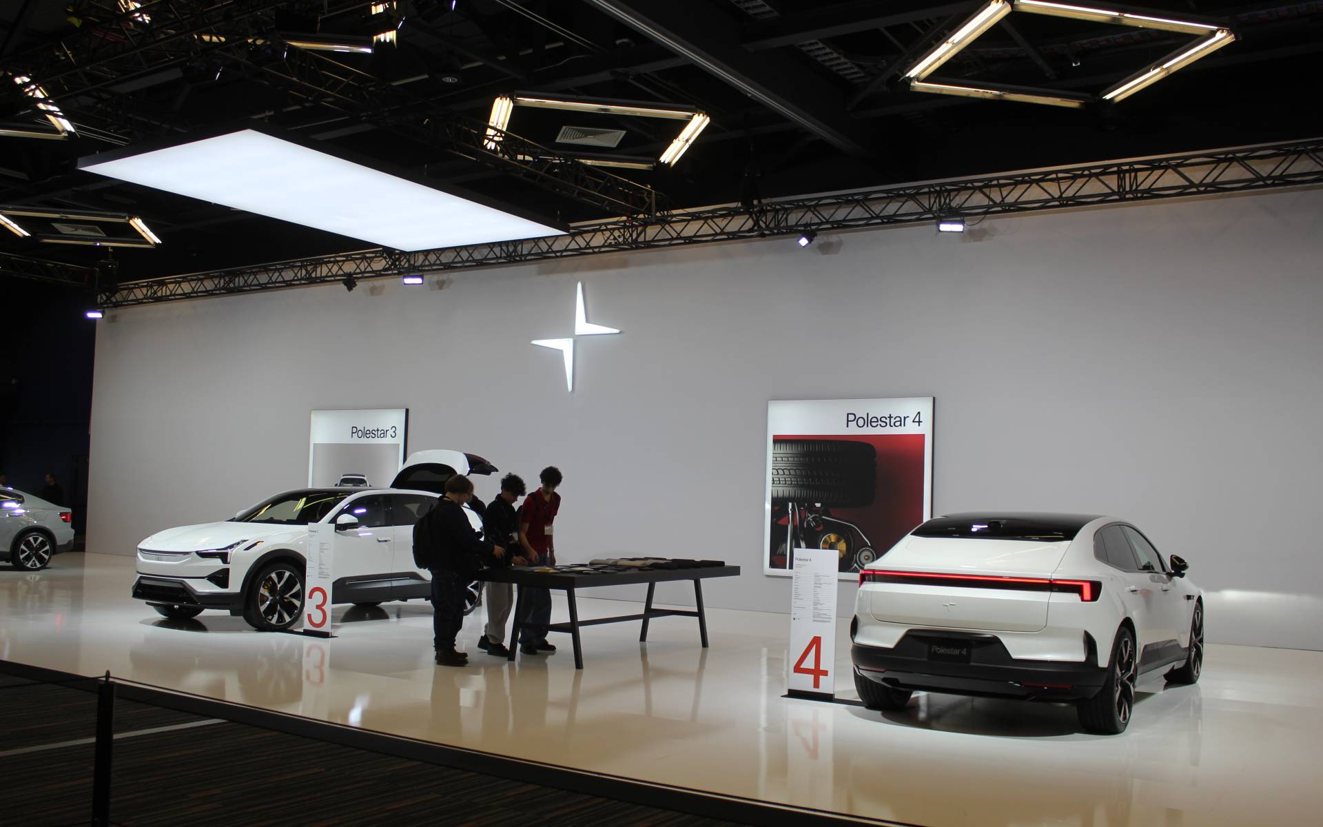 <p>Polestar booth</p>