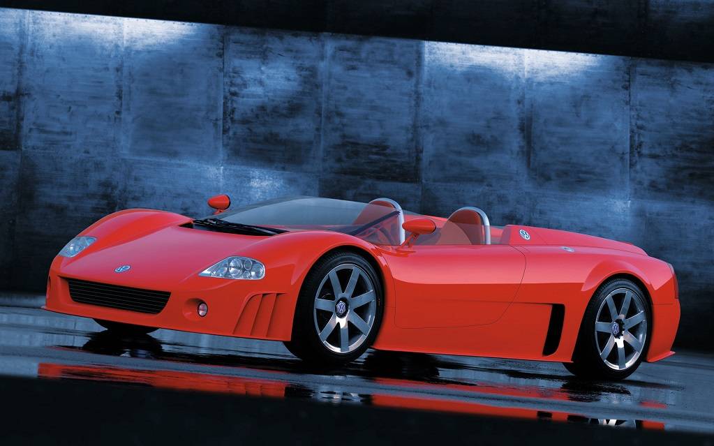 <p>Volkswagen W12 roadster 1998 (dessiné par Ital Design)</p>