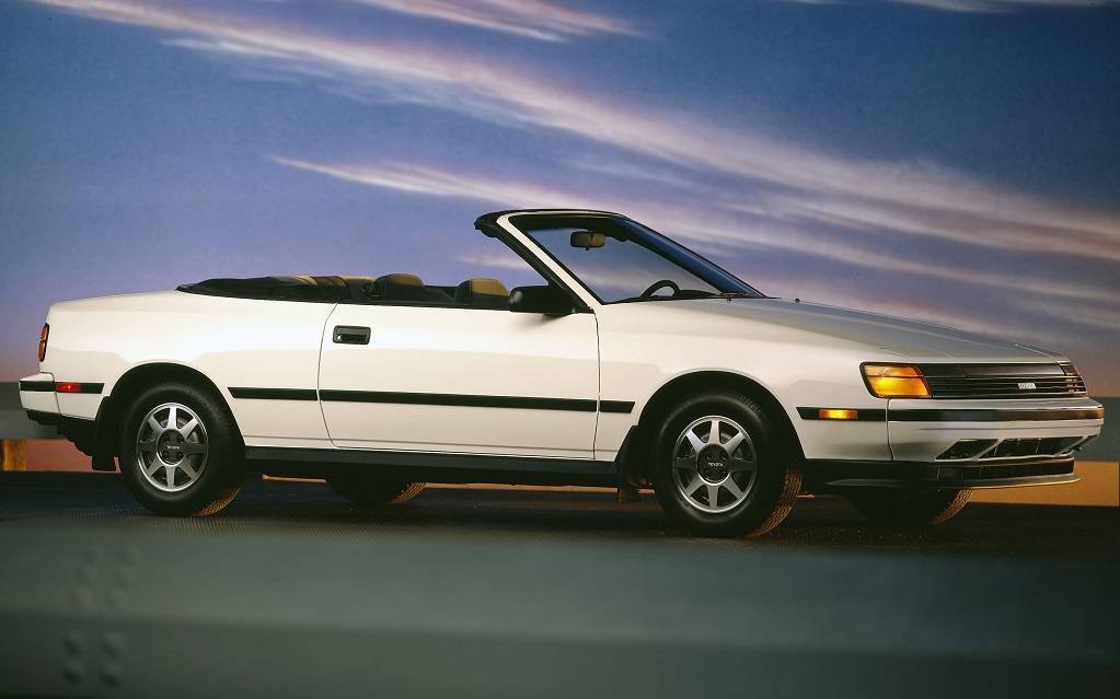 <p>Toyota Celica cabriolet 1988 (quatrième génération)</p>