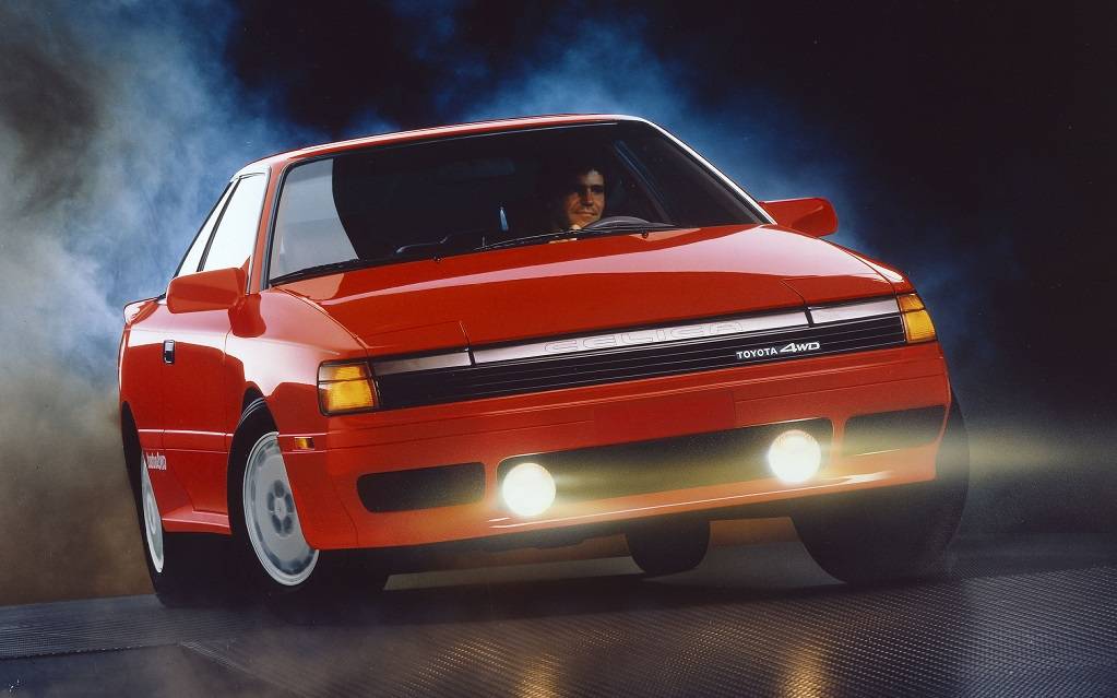 <p>Toyota Celica Turbo 4WD 1989 (quatrième génération)</p>