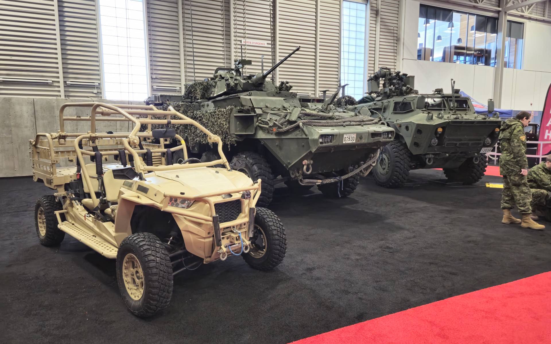 <p>Zone Véhicules blindés</p>