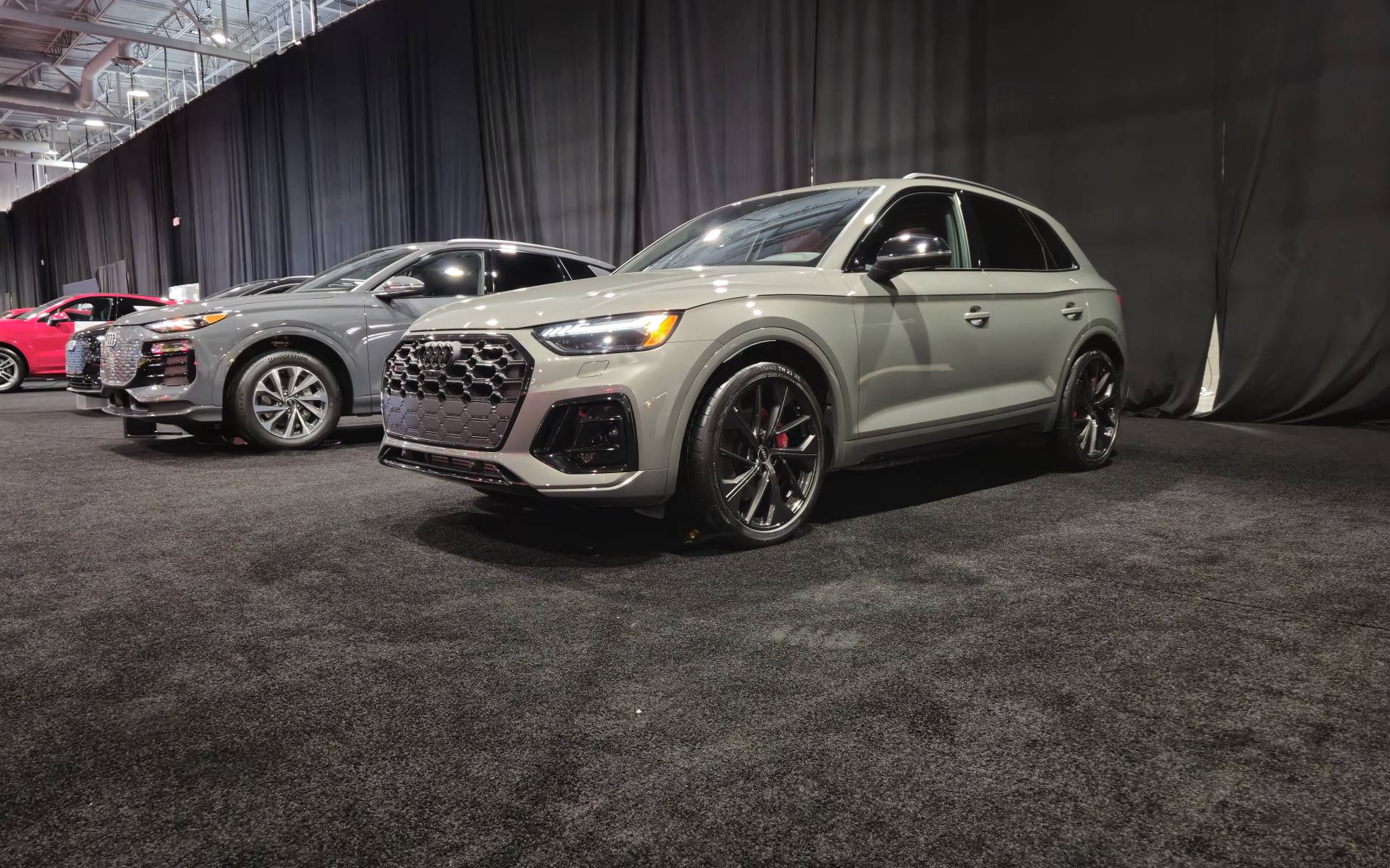 <p>Audi Q6 e-tron et SQ5 2025</p>