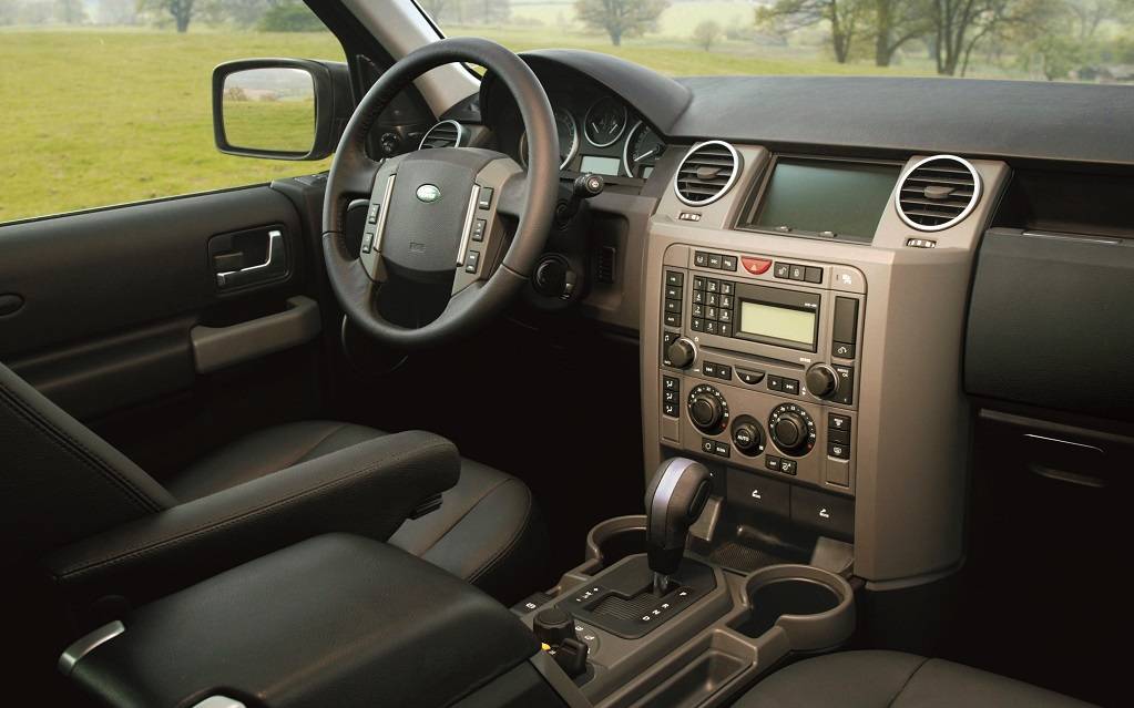 <p>Intérieur du Land Rover Discovery 3 / LR3</p>