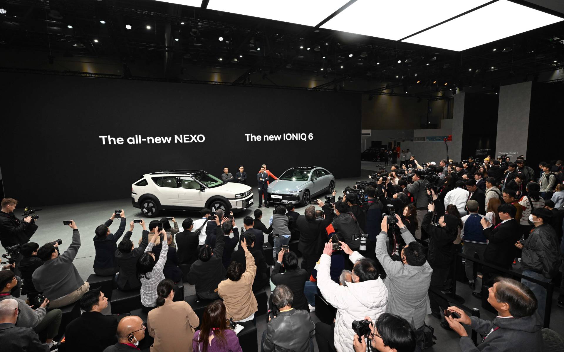 <p>Hyundai Nexo 2026 et Hyundai Ioniq 6&nbsp;2026 </p>