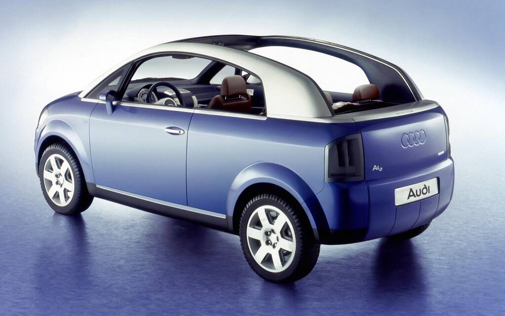 <p>Audi Al2 Open End (1997)</p>