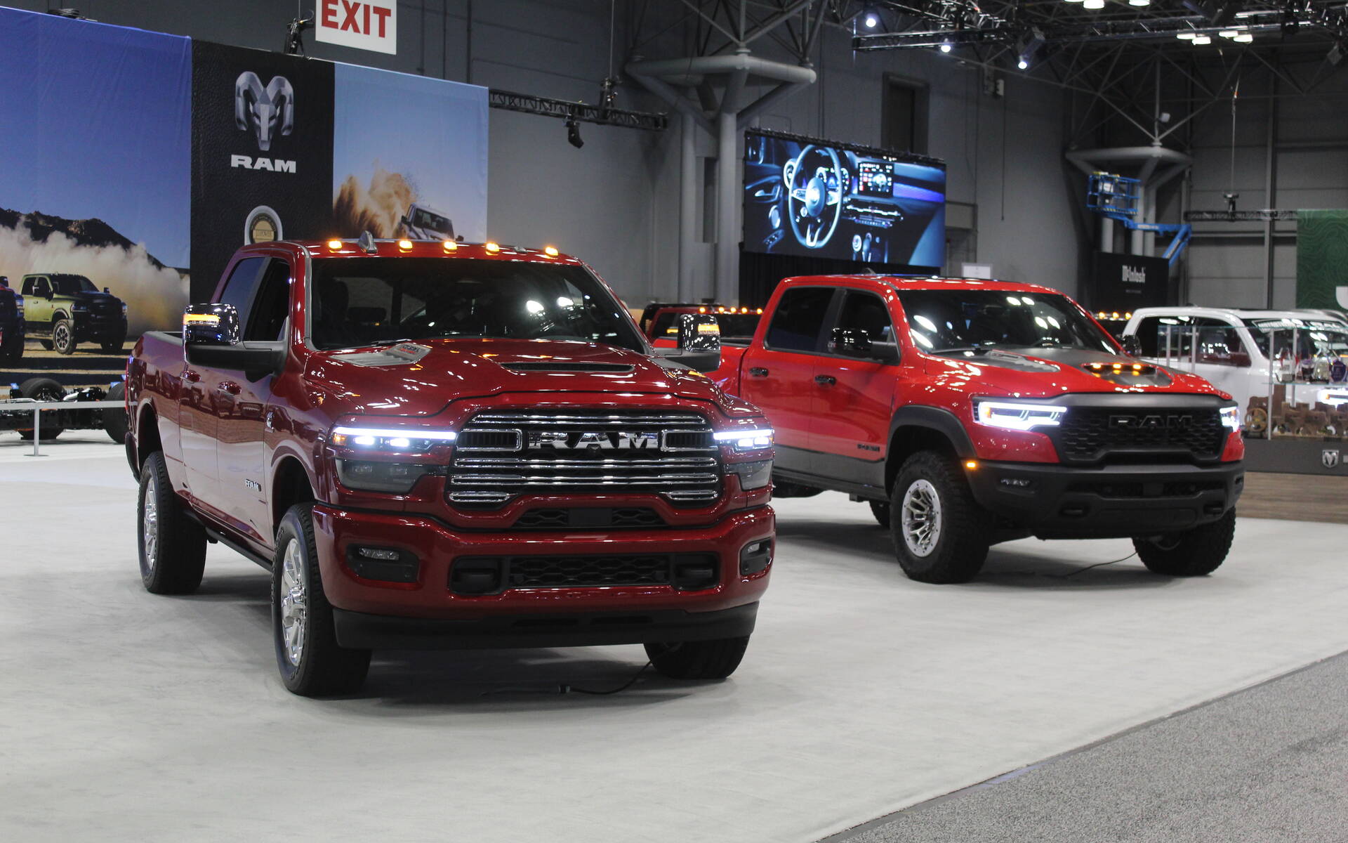 <p>2025 Ram 2500 and Ram 1500</p>
