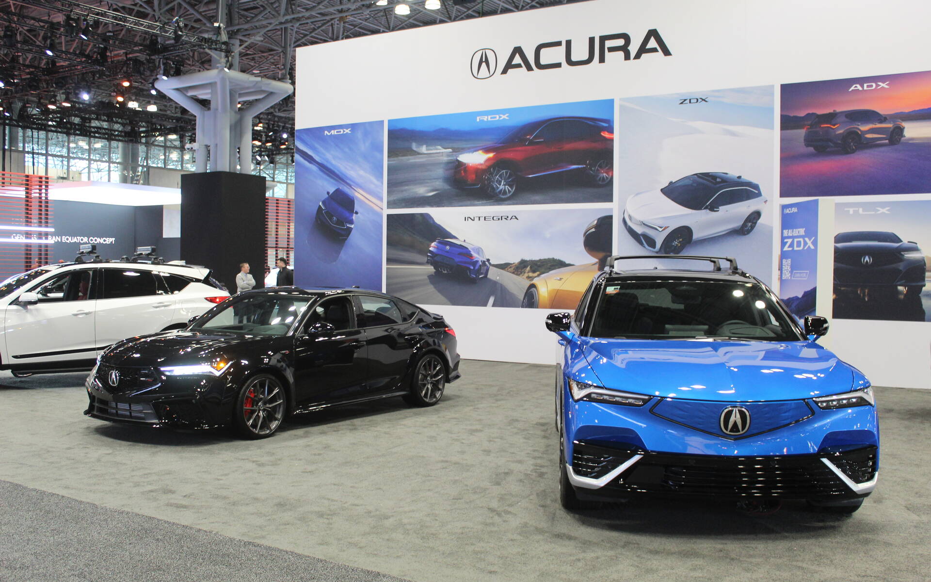 <p>Acura Integra Type S and Acura ZDX</p>