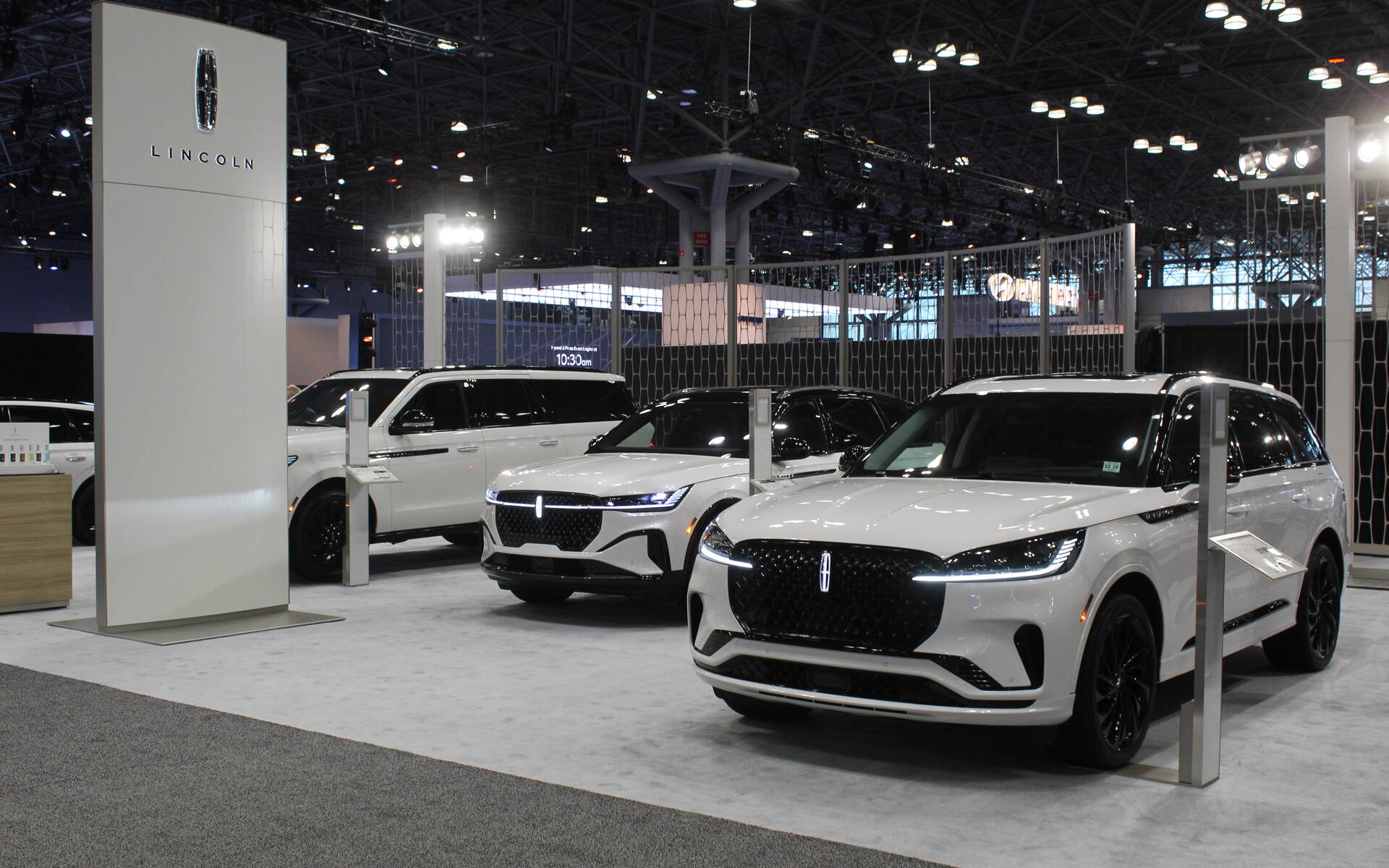 <p>Lincoln booth</p>