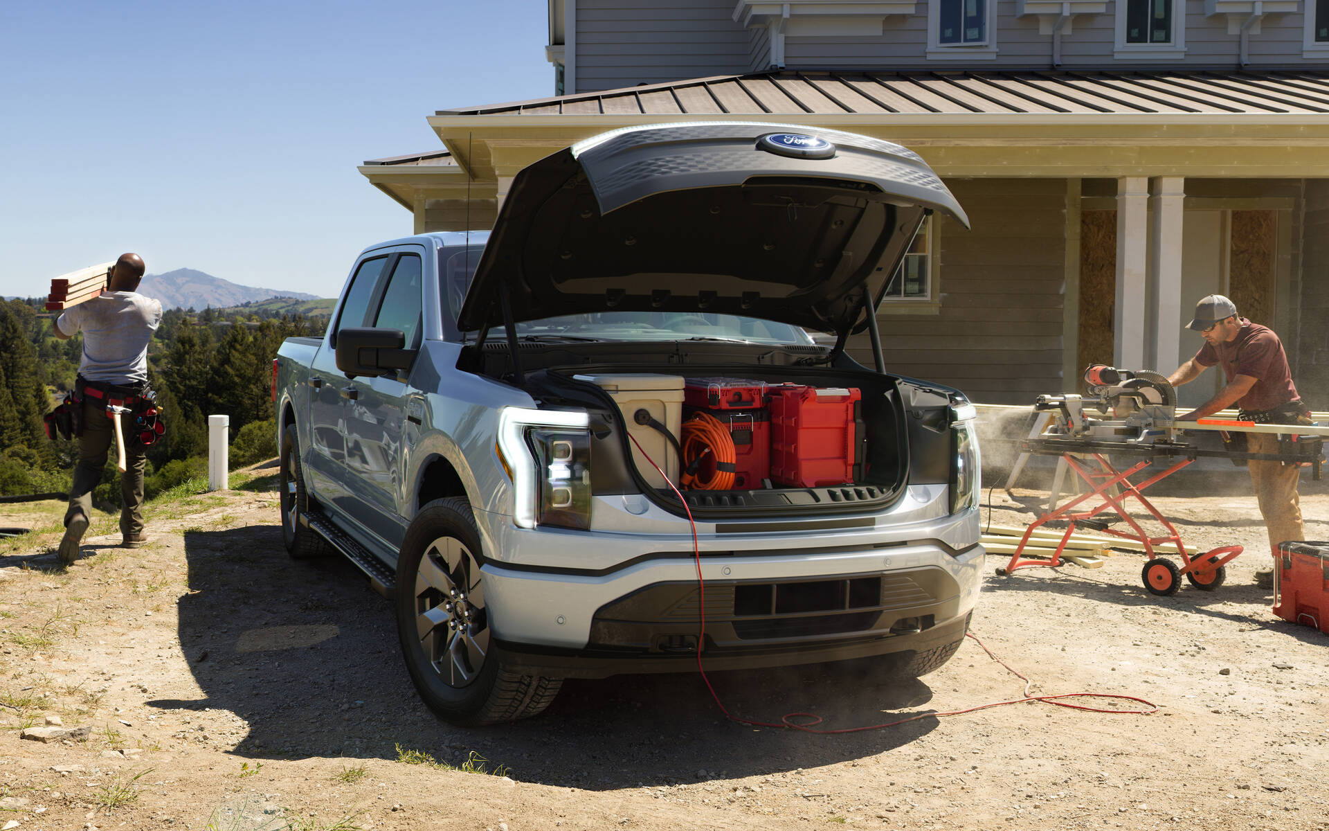 <p>Ford F-150 Lightning</p>
