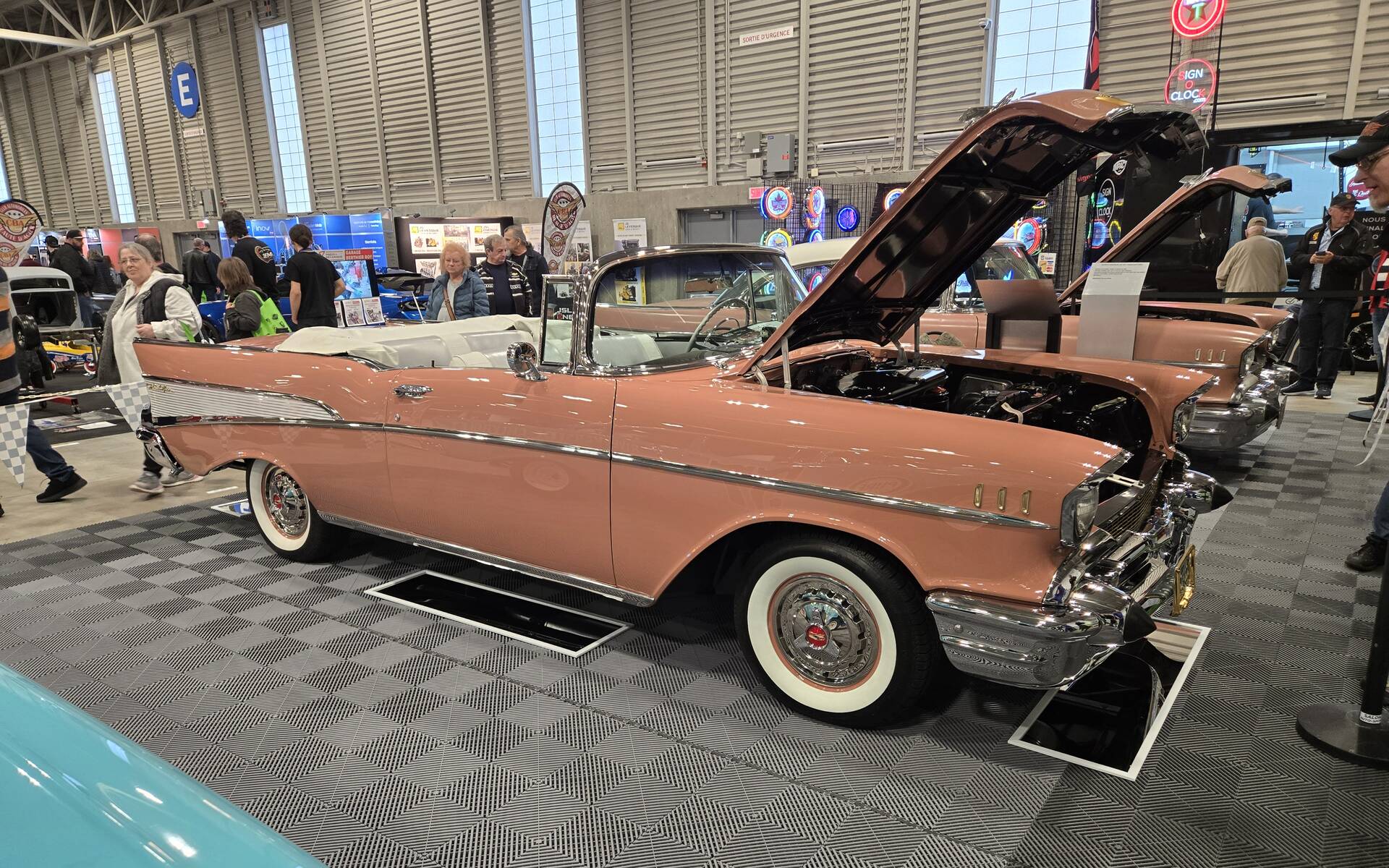 <p>Chevrolet Bel Air décapotable 1957</p>