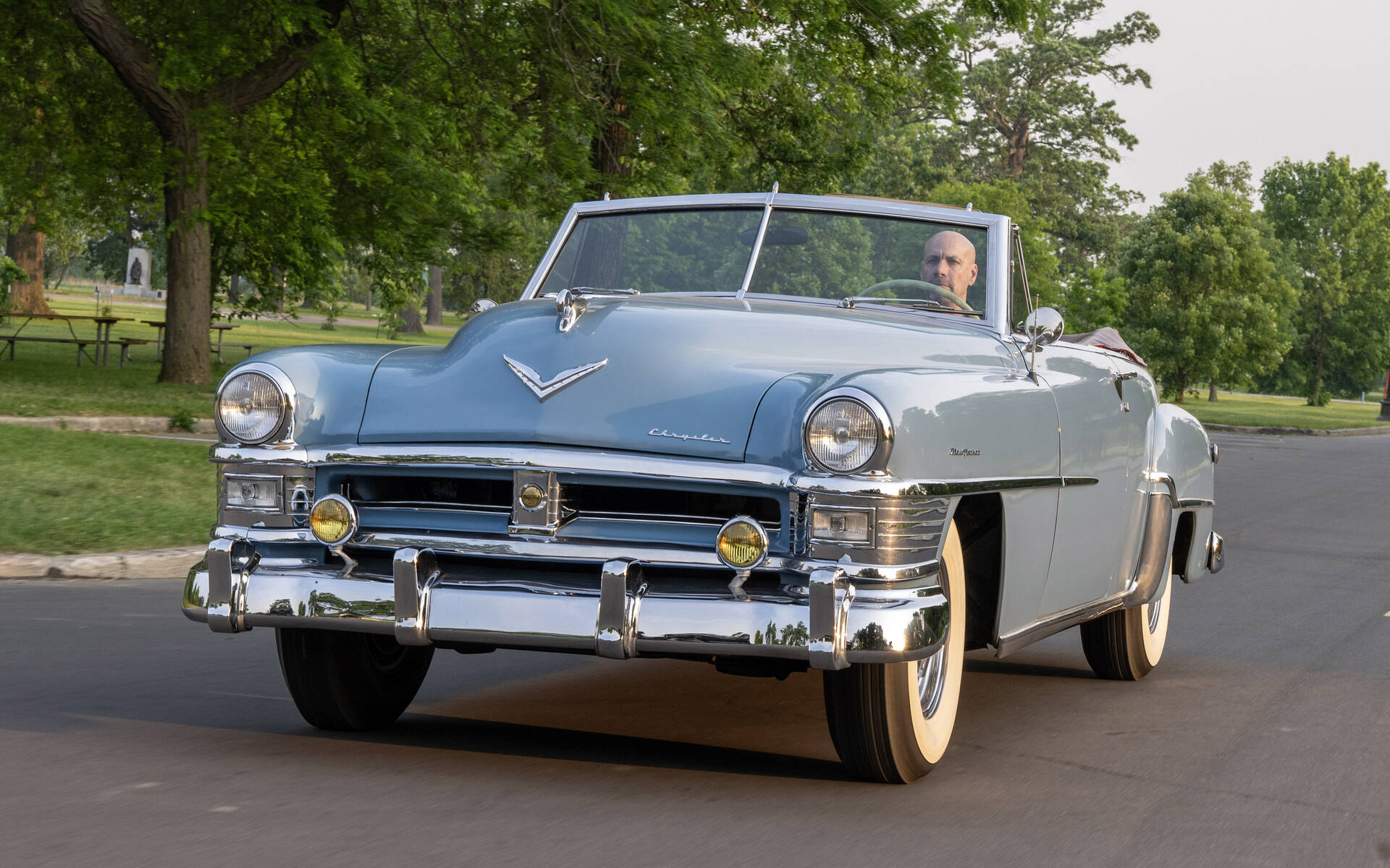 <p>1951 Chrysler New Yorker Convertible</p>