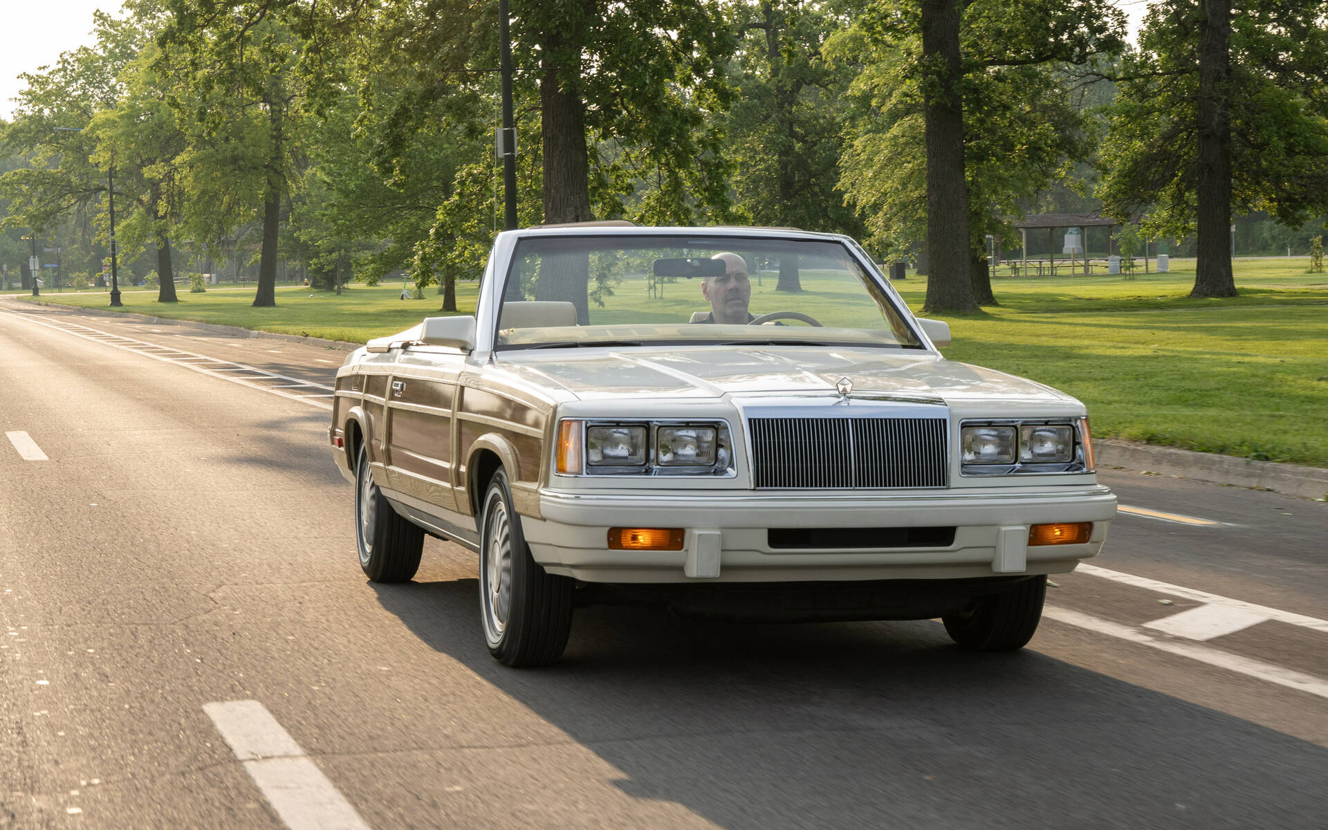 <p>1986 Chrysler LeBaron Town &amp; Country Convertible</p>