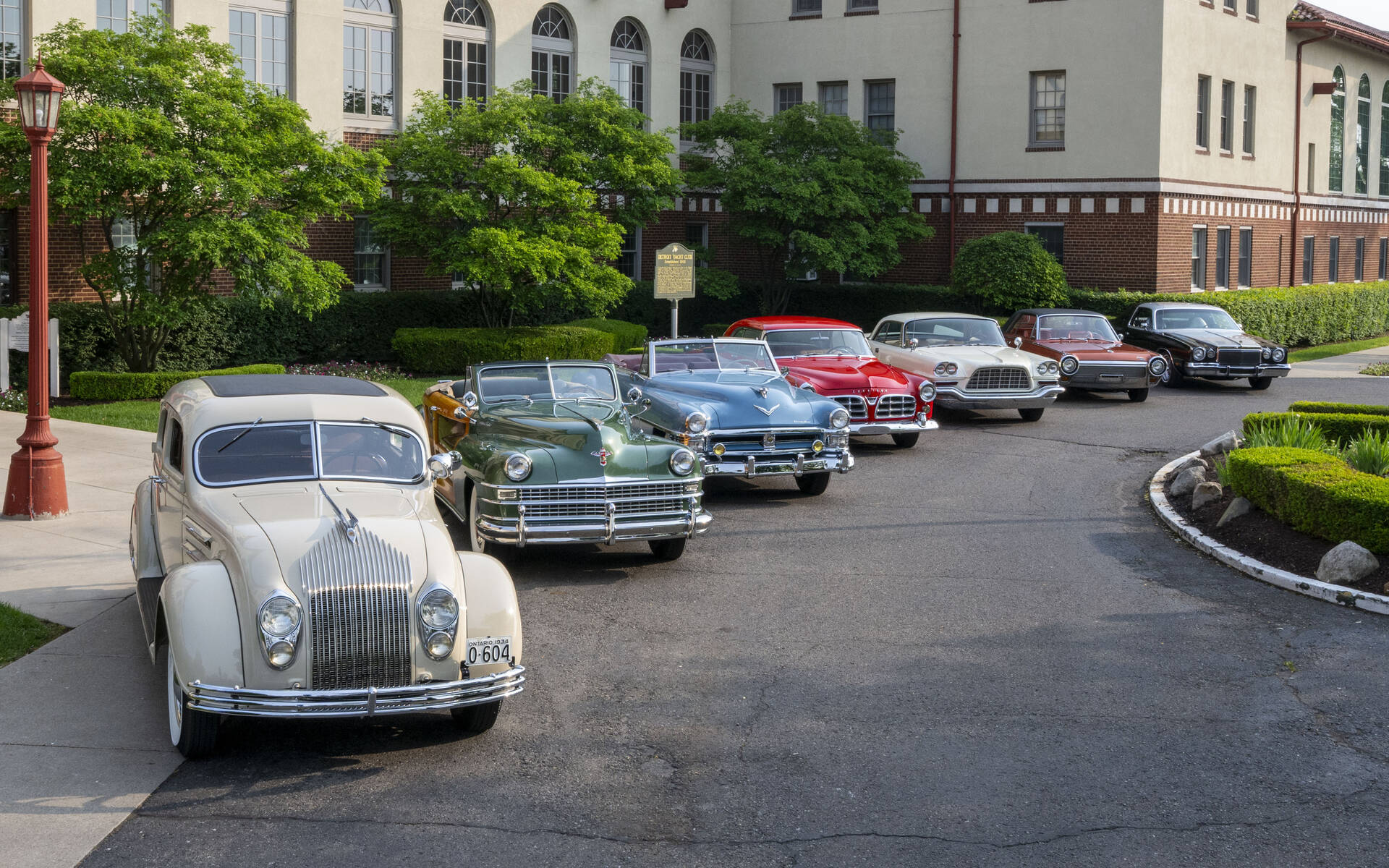 <p>1934 Chrysler Airflow and other classic Chrysler cars</p>