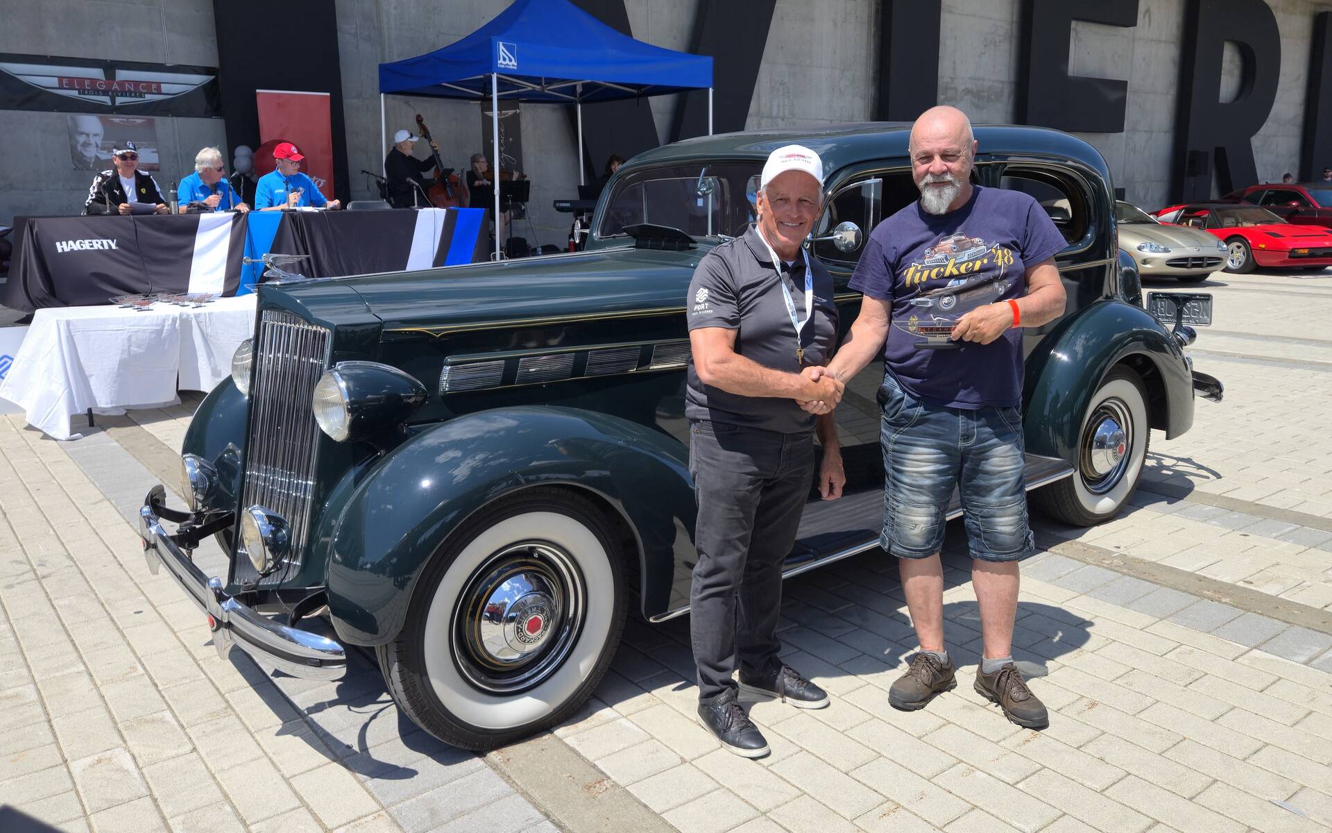 <p>La Packard 120&nbsp;1927 de Sylvain Trudel</p>