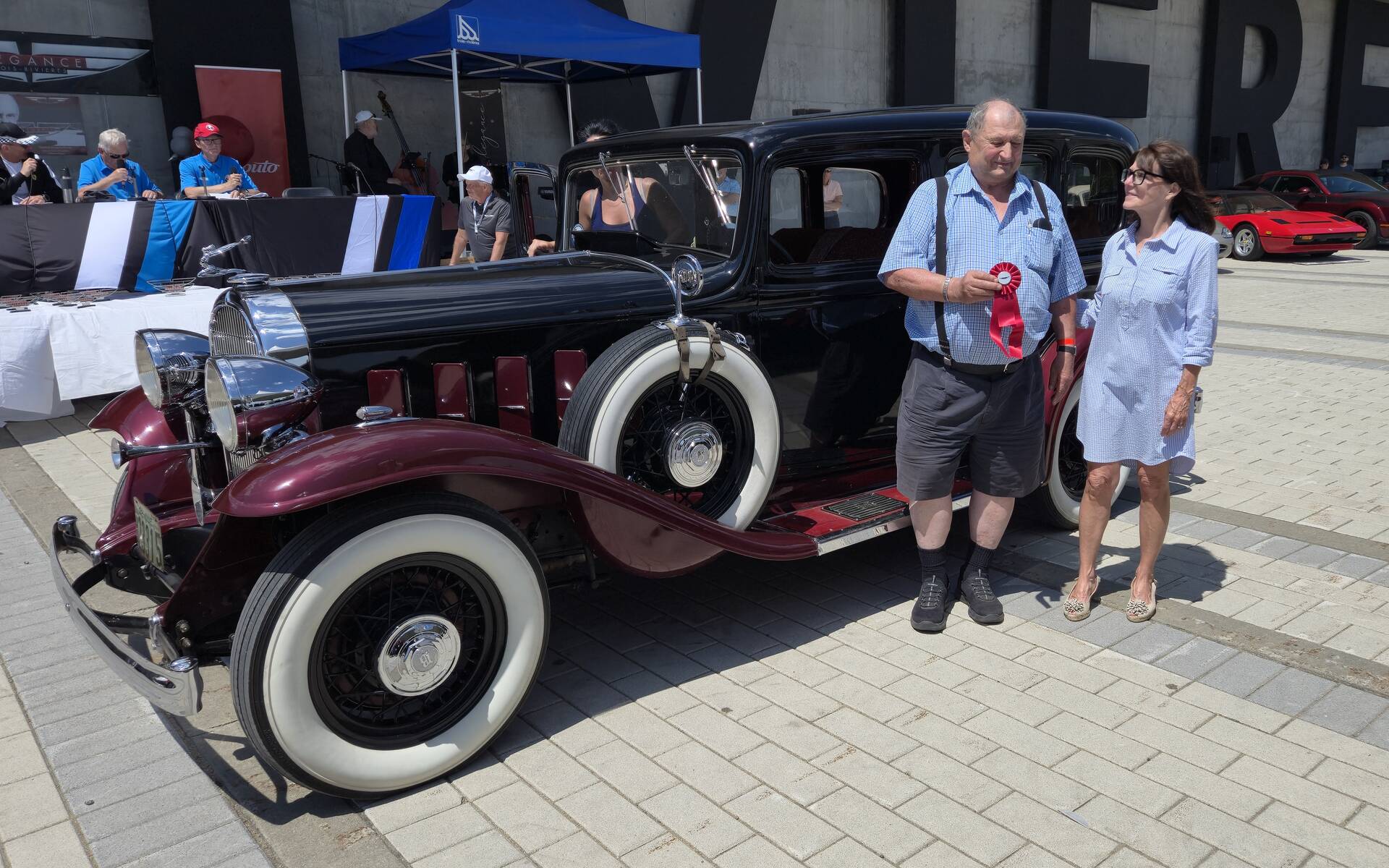 <p>La Buick Mclaughlin 1932 d'André Simard</p>
