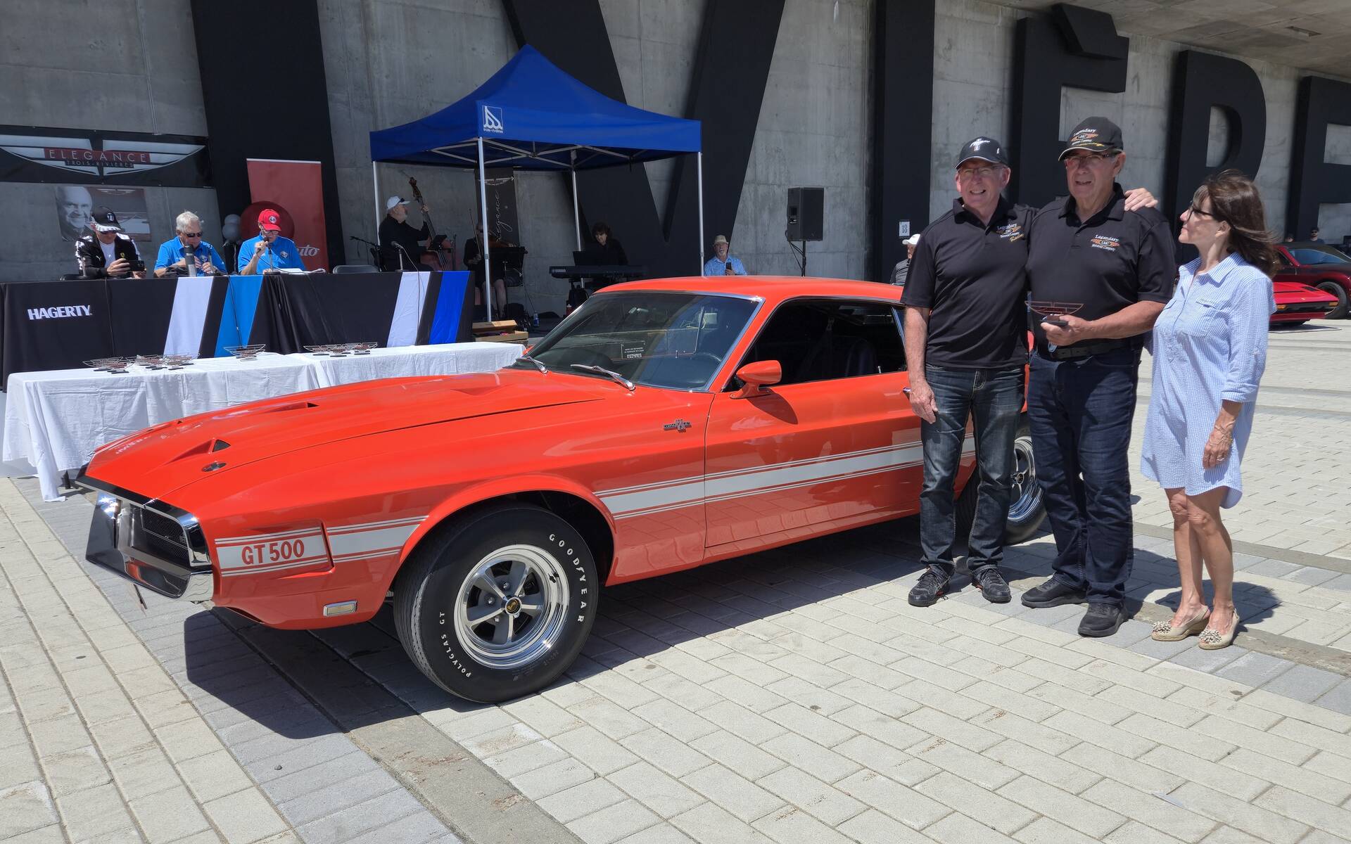 <p>La Ford Shelby GT500 1969 de Raynald Blanchette</p>