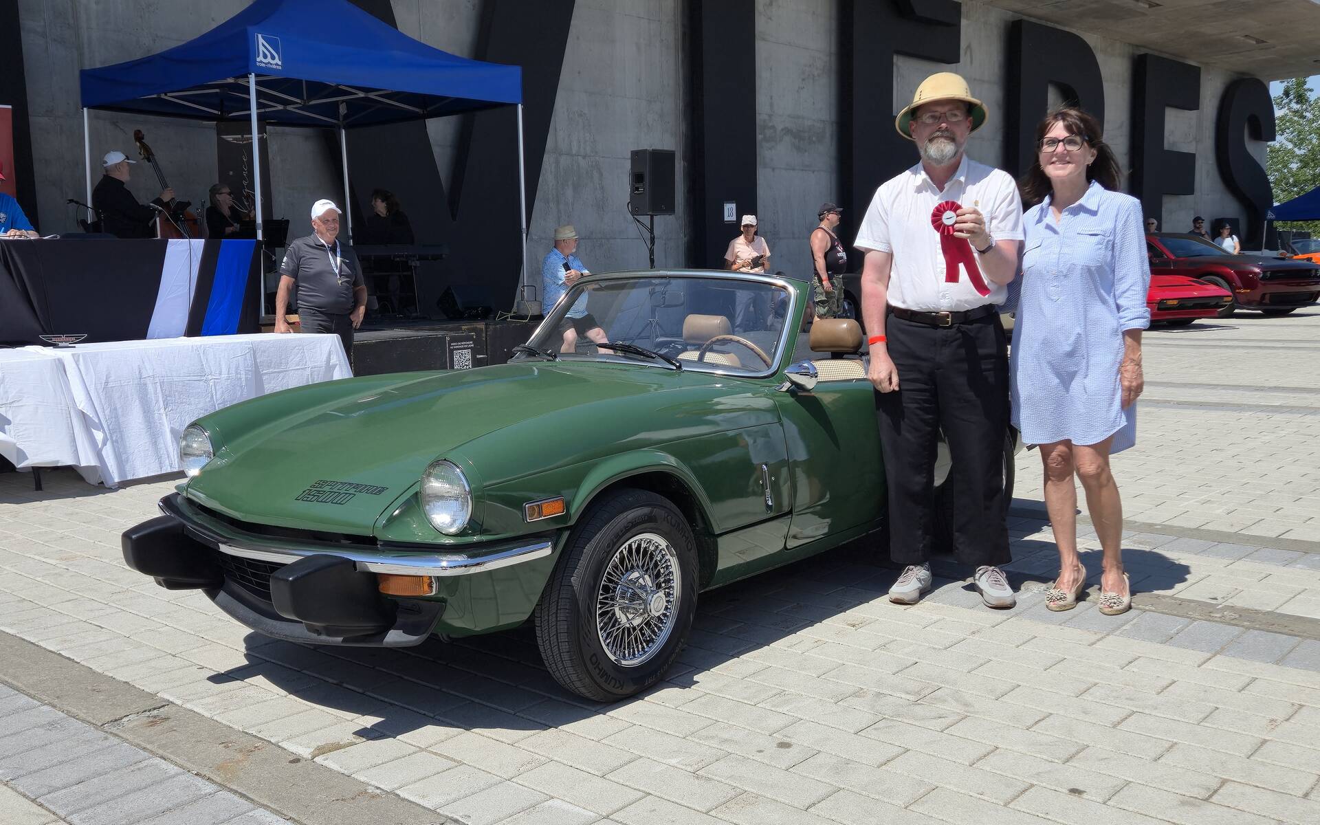 <p>La Triumph Spitfire 1979 de Pierre Lafond</p>