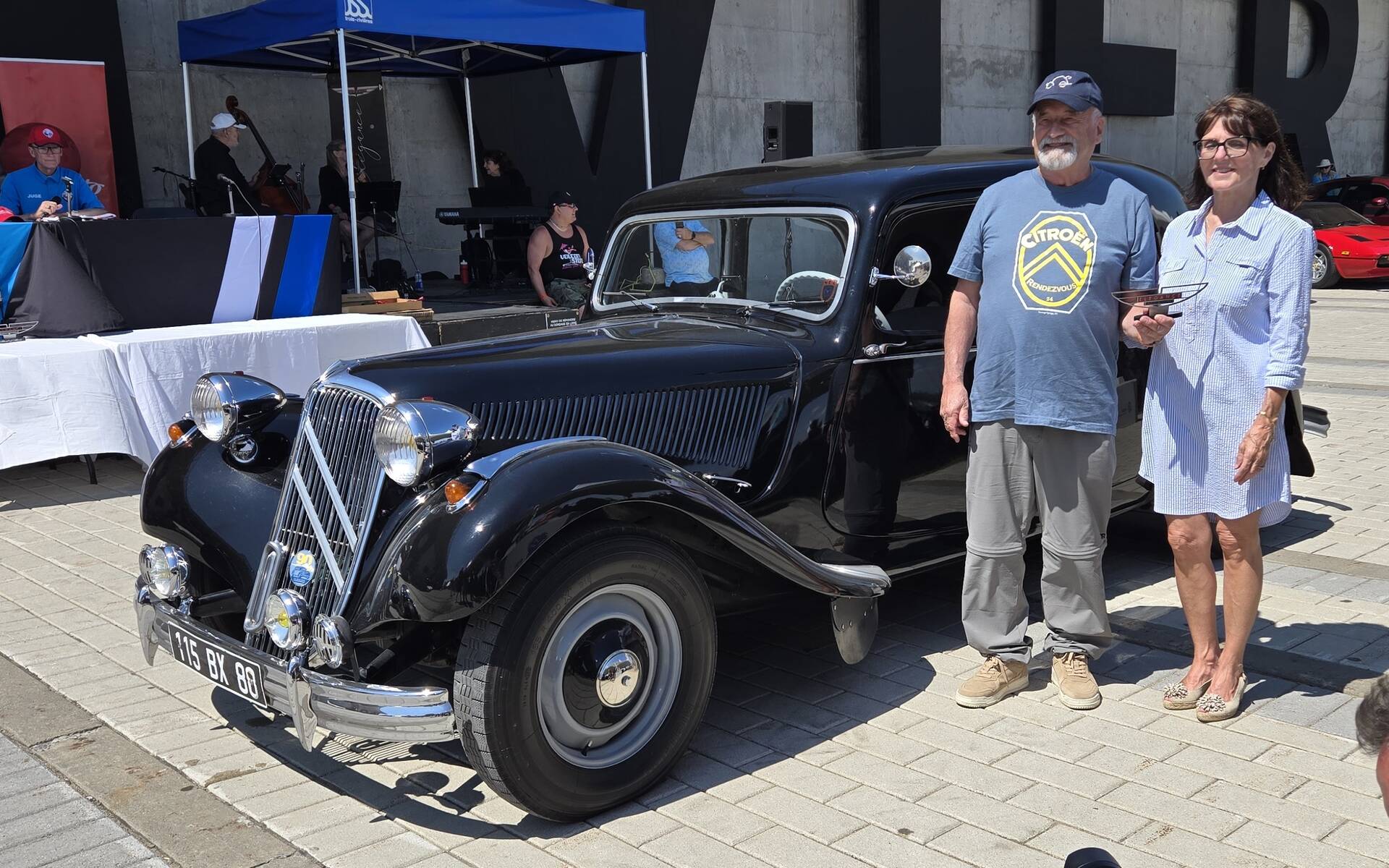 <p>La Citroën Traction Avant 1954 de Yves L'Écuyer</p>