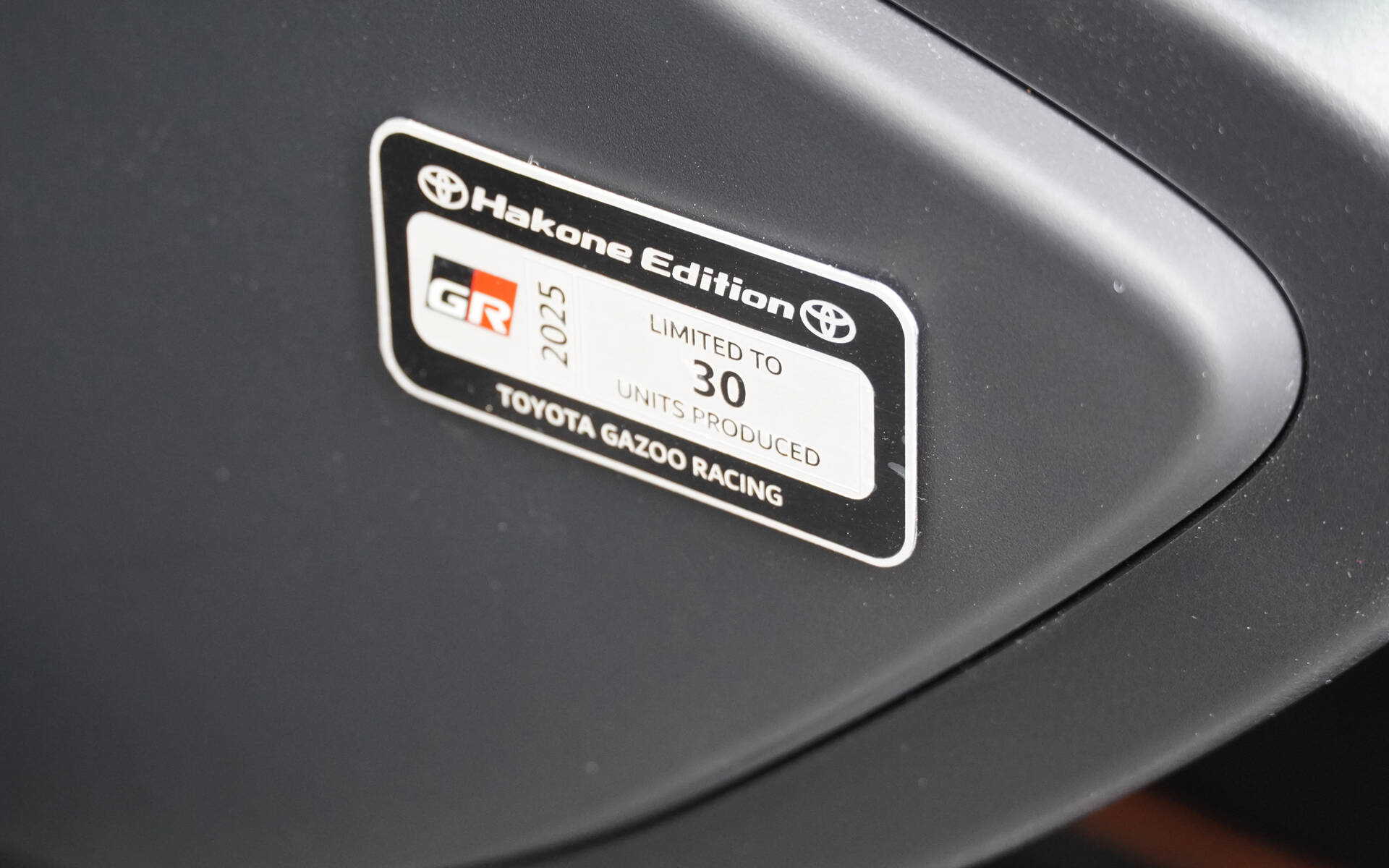 <p>Toyota GR86 Édition Hakone 2025</p>