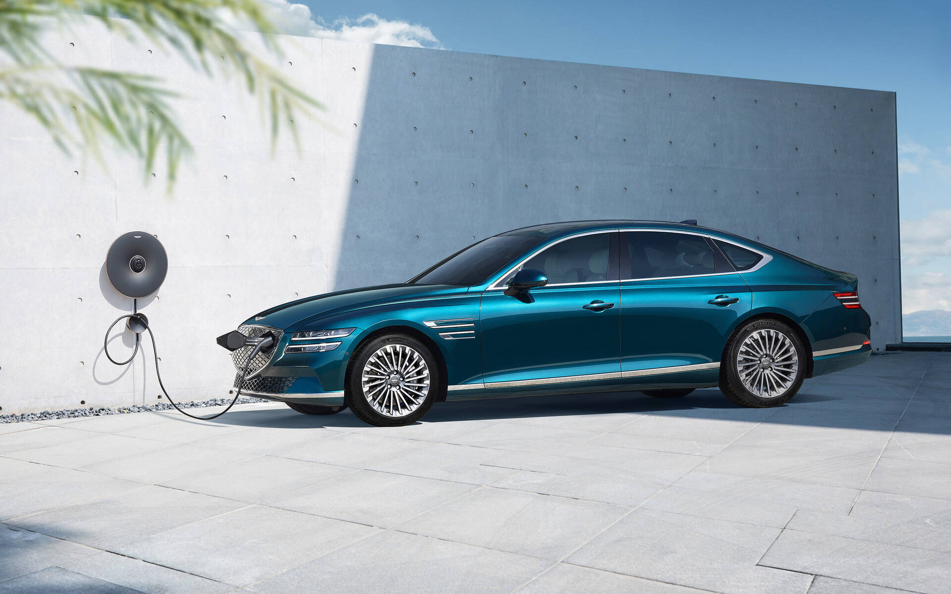 <p>Genesis G80 Électrifiée</p>