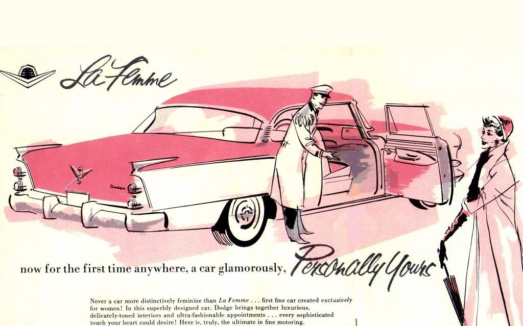 <p>Dodge La Femme 1955</p>