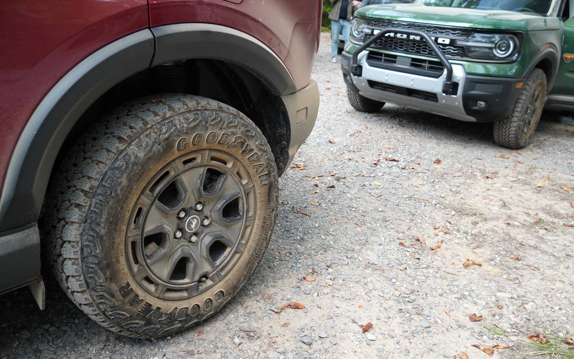 <p>The 2025 Ford Bronco Sport Sasquatch back at base camp.</p>