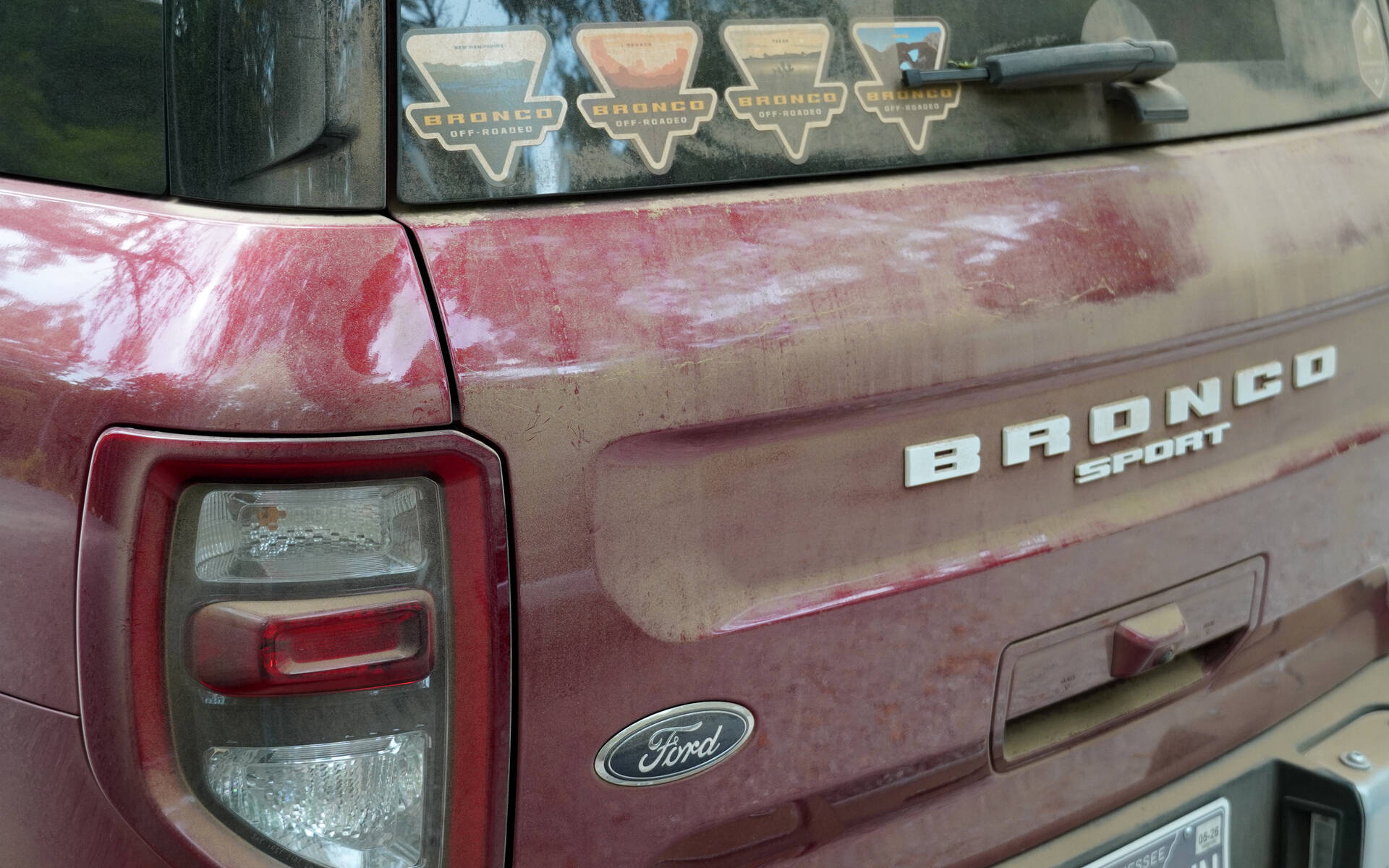 <p>The 2025 Ford Bronco Sport Sasquatch back at base camp.</p>