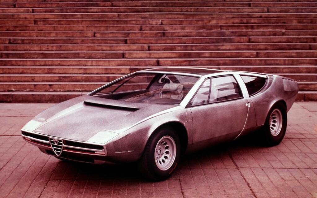 <p>Alfa Romeo Iguana 1969 (dessiné par Italdesign)</p>