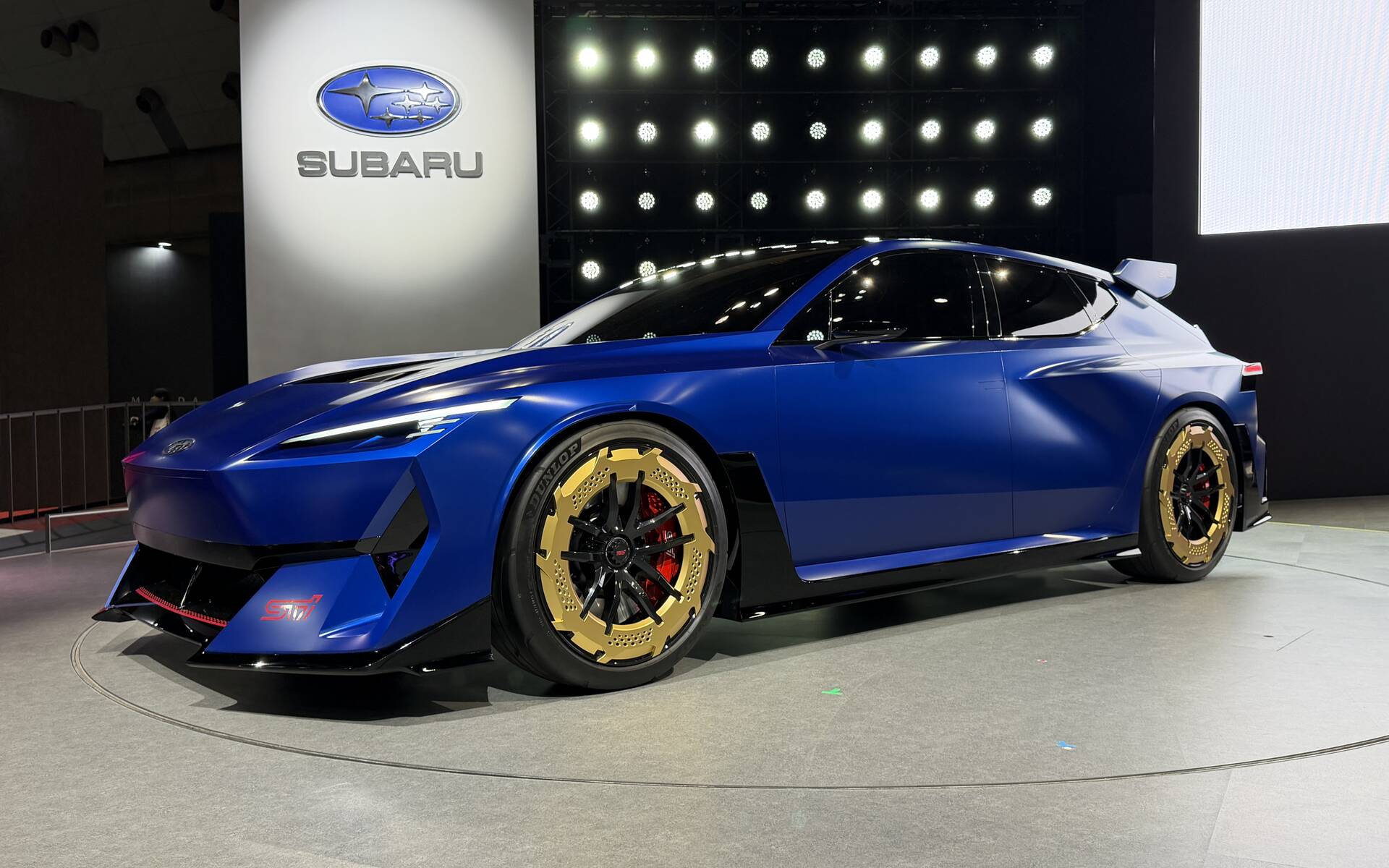 <p>Subaru Performance-E STI Concept</p>