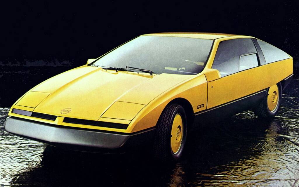 <p>Concept Opel GT/2 (1975)</p>