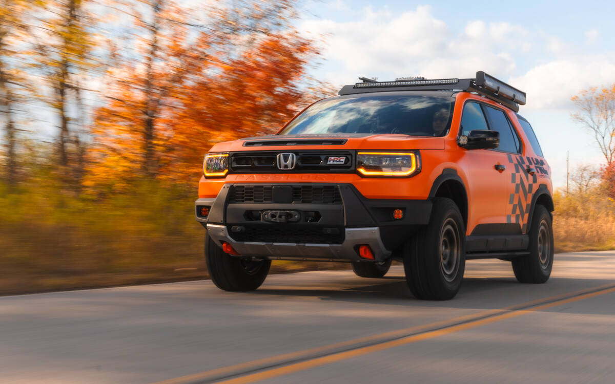 <p>Honda Passport TrailSport HRC Concept</p>