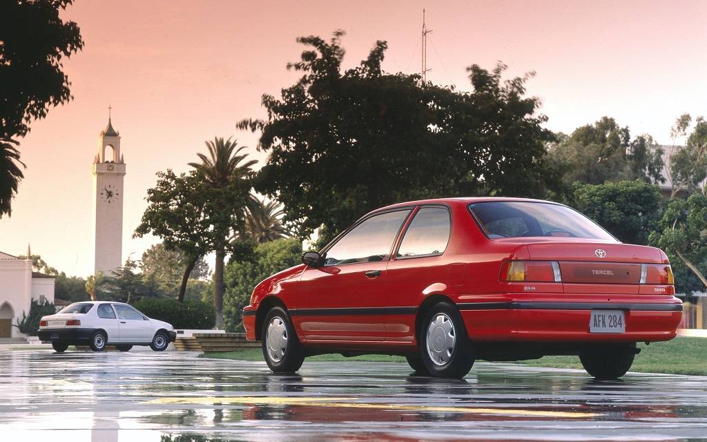 <p>Toyota Tercel 1991 (quatrième génération)</p>