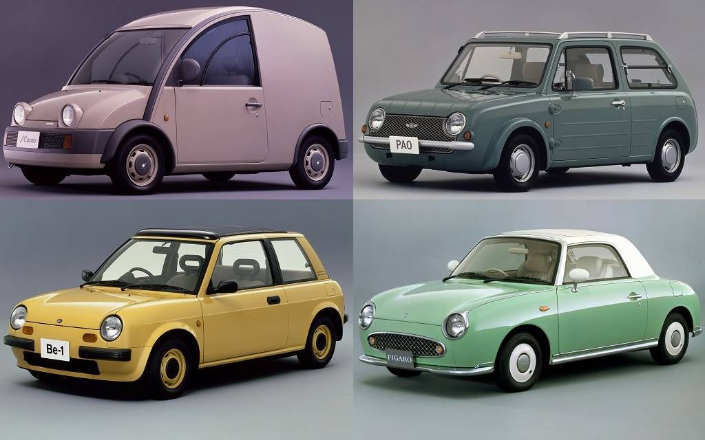 Nissan S-Cargo, Pao, Be-1 et Figaro 