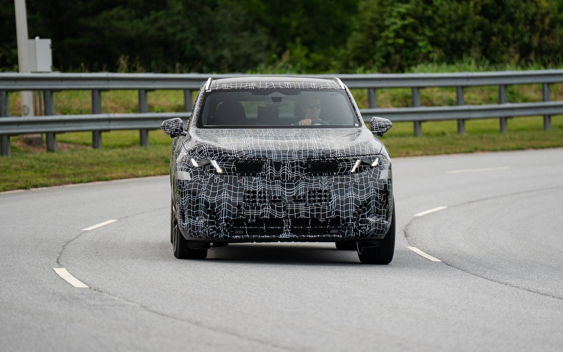 2027 BMW X5 prototype cabin detail